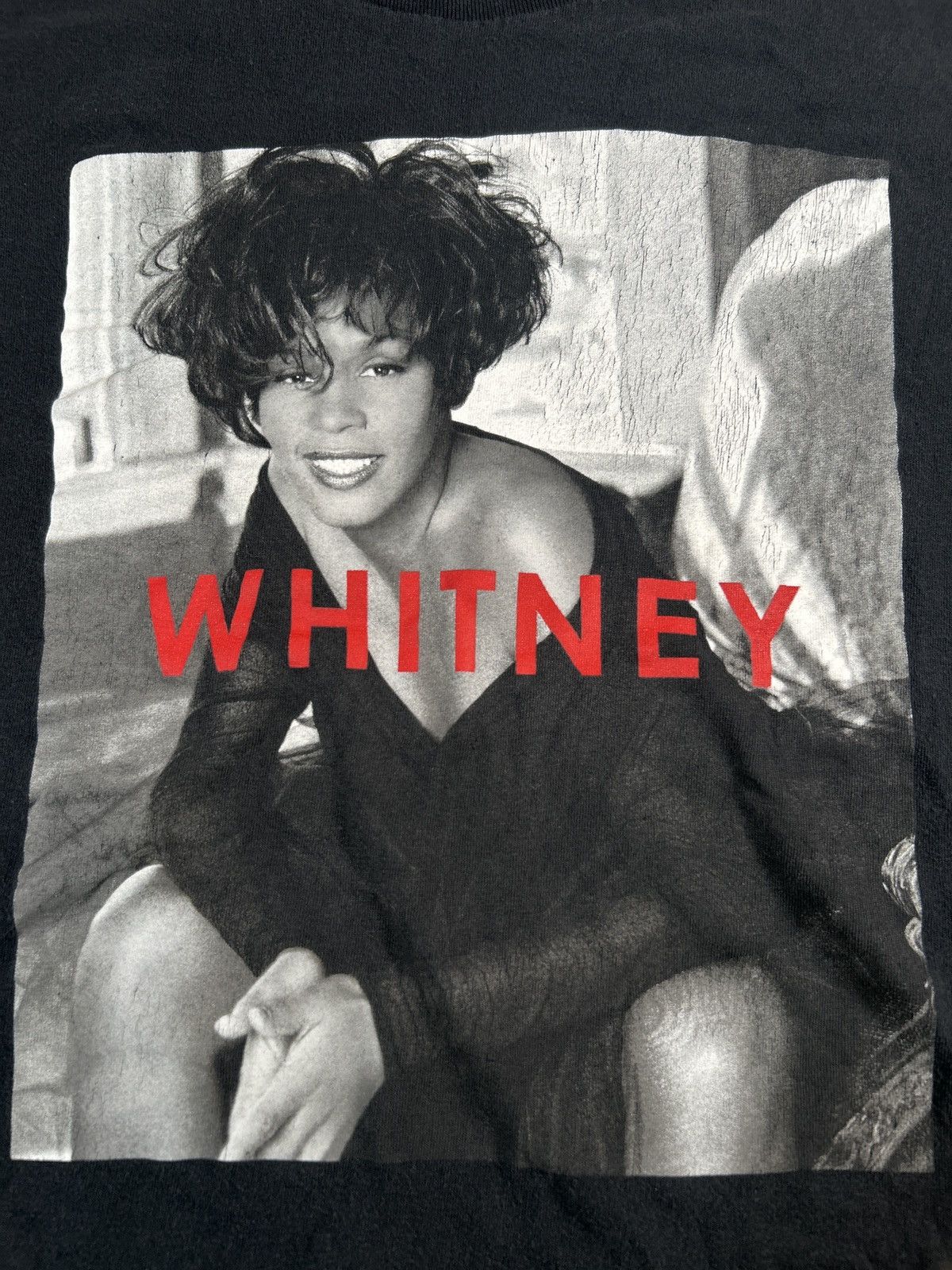 Other Whitney Houston Graphic T-Shirt Black XL music Tee 1088 Size XL / US 12-14 / IT 48-50 - 2 Thumbnail