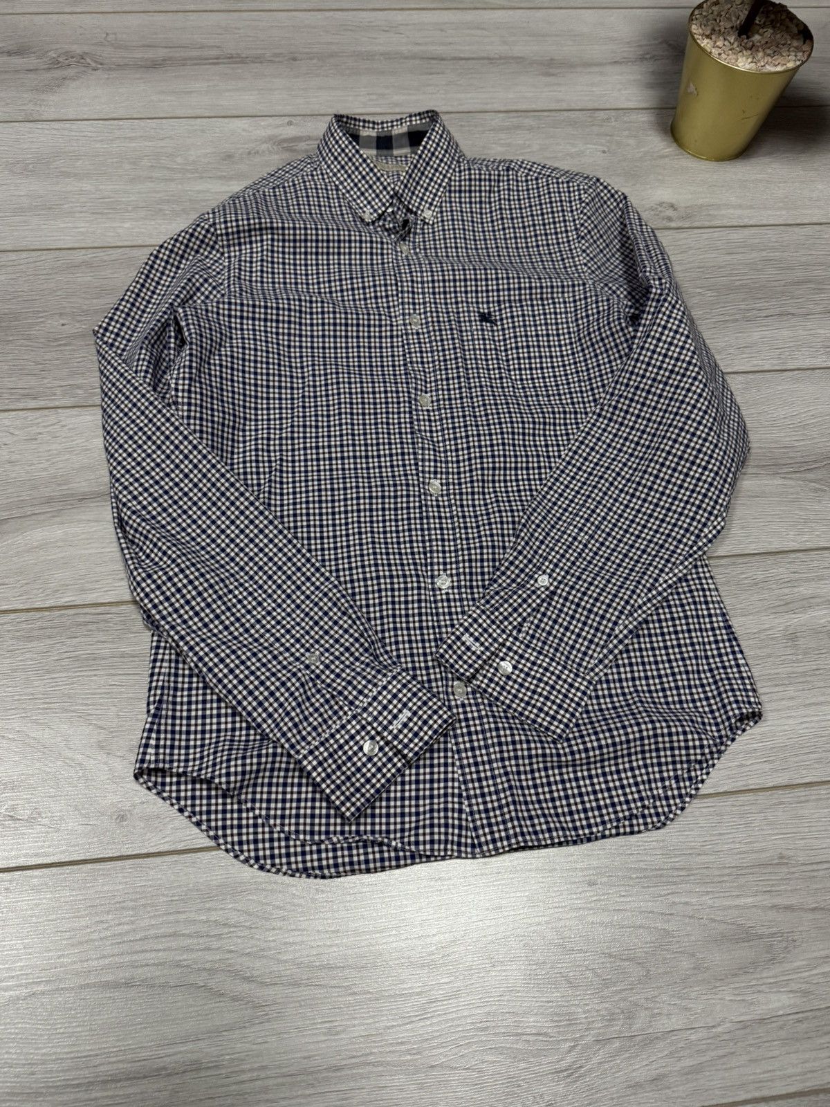 Burberry Burberry check shirt buttons up Size US S / EU 44-46 / 1 - 6 Thumbnail