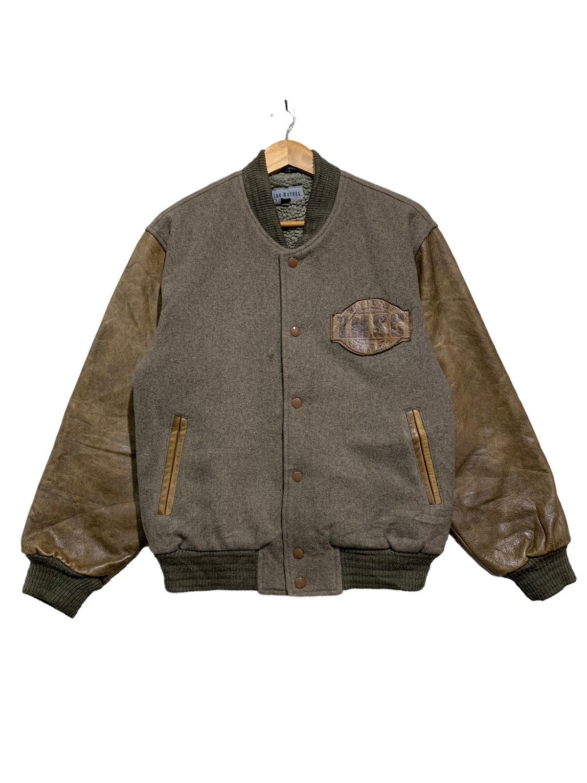 🔥VTG THE NARKET WOOL /LEATHER VARSITY JACKETS