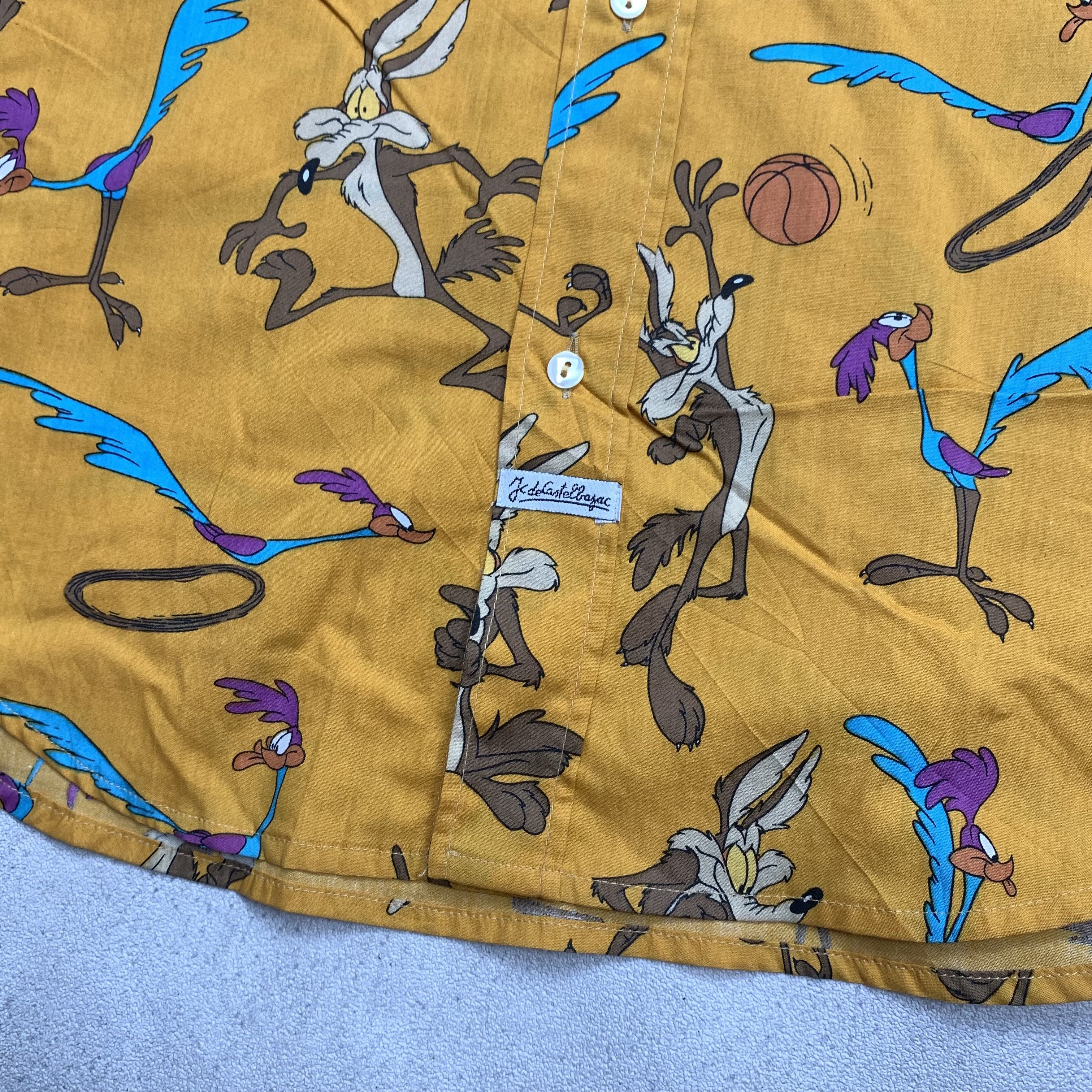 Jean Charles De Castelbajac Jean Charles De Castelbajac Road Runner Wile Coyote Shirt Size US L / EU 52-54 / 3 - 6 Thumbnail