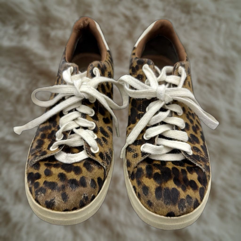 Tory Burch Tory Burch Howell Court Spotted Leopard Brown Haircalf Sneakers Size 6 M Women Shoes Sneaker Multicolor 90s Shoes Womens Size US 6 / IT 36 - 1 Thumbnail