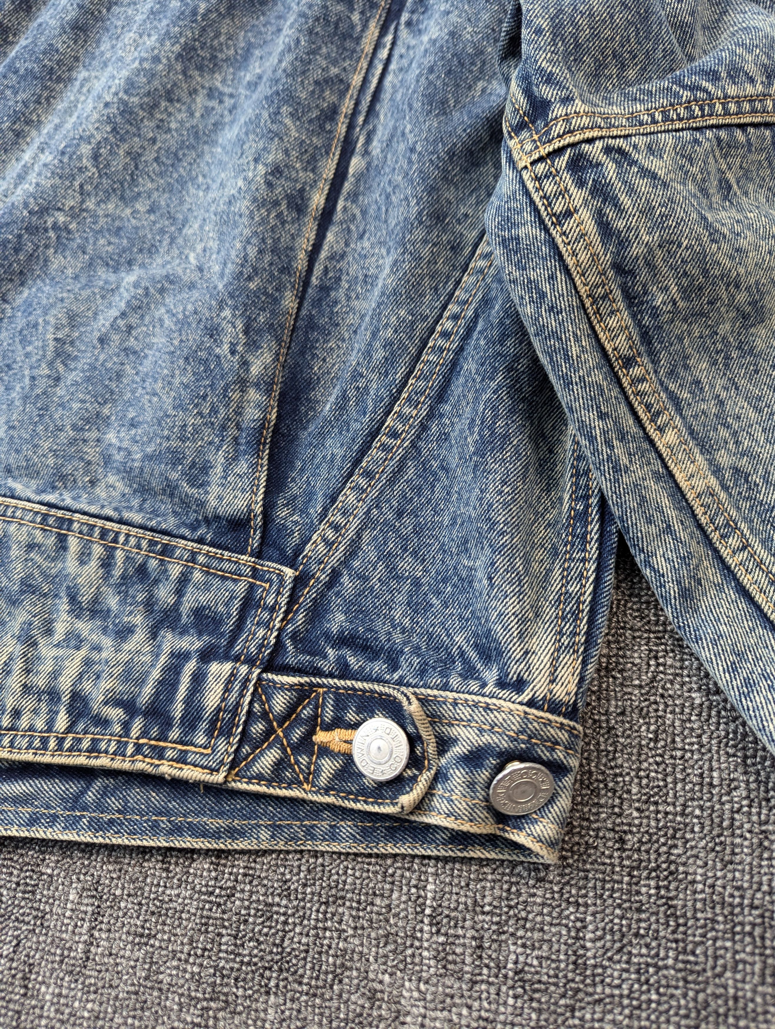 Edwin Vintage Edwin Acid Wash Denim Jacket Size US S / EU 44-46 / 1 - 12 Thumbnail