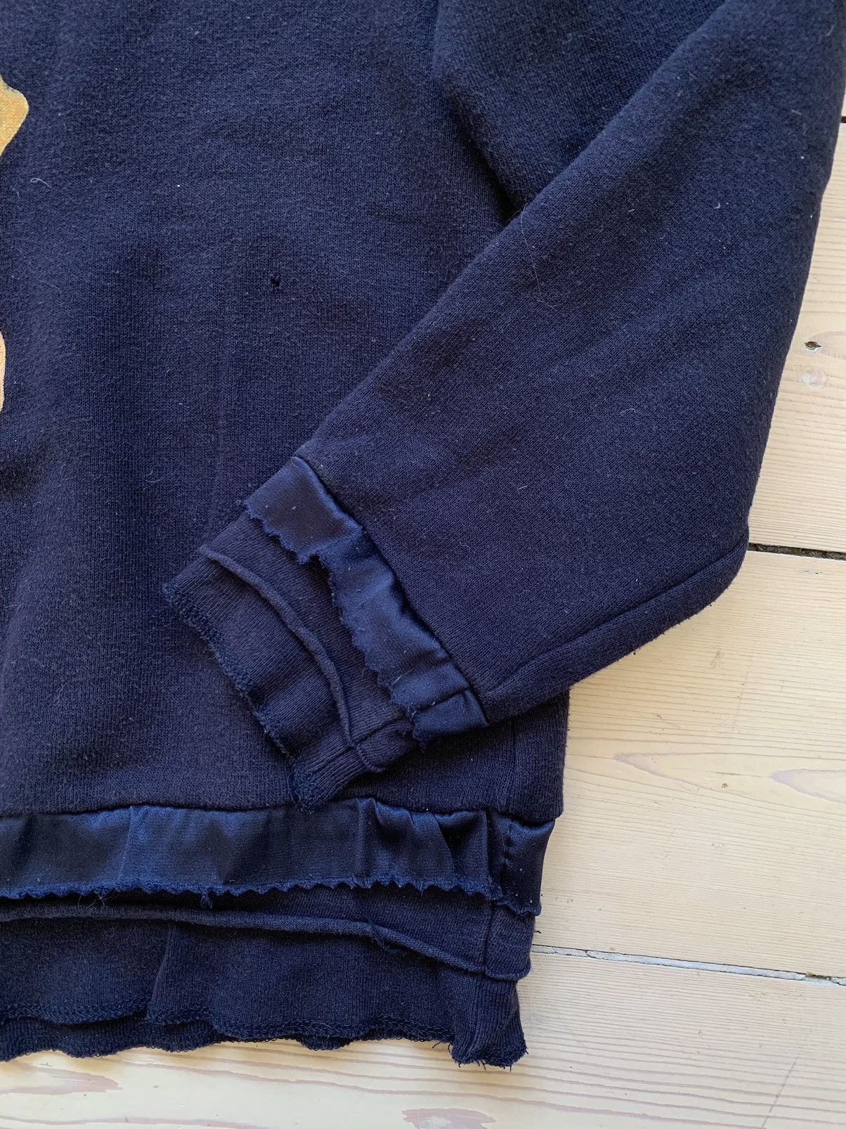 Jun Takahashi × Undercover Undercover Ghost Hand printed navy sweatshirt Size US M / EU 48-50 / 2 - 5 Thumbnail
