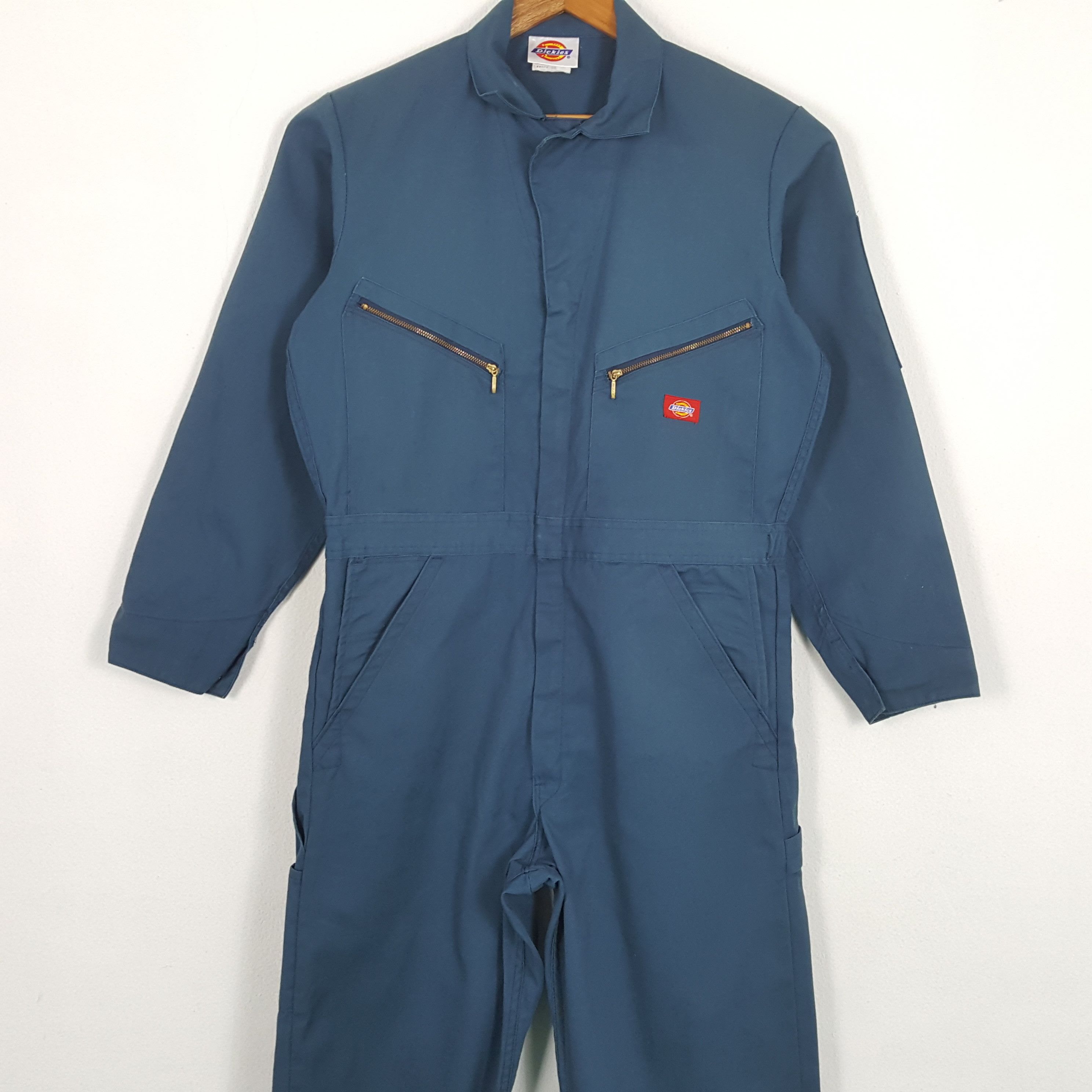 Dickies × Vintage Vintage DICKIES Streewear Skateboard Skull Coverall Jacket Size US L / EU 52-54 / 3 - 5 Thumbnail