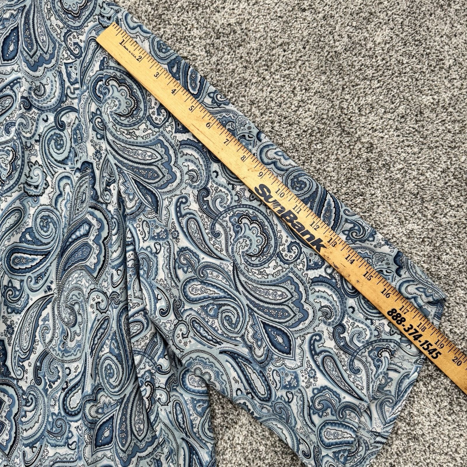Other Catherines Blouse Women 3X Plus Paisley Boho Lagenlook 2010s Size 3XL / US 20-22 - 3 Thumbnail