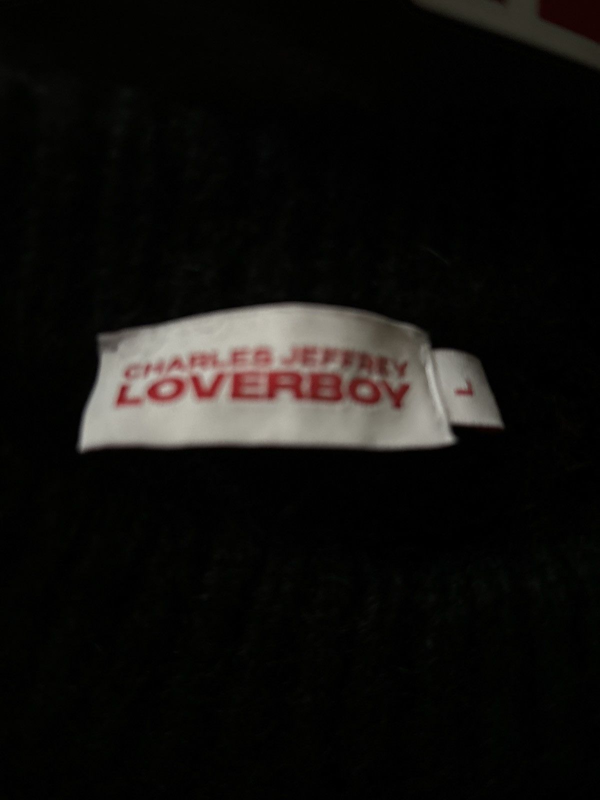 Charles Jeffrey LOVERBOY Black knitwear sweater Charles Jeffrey Loverboy Size US L / EU 52-54 / 3 - 3 Thumbnail