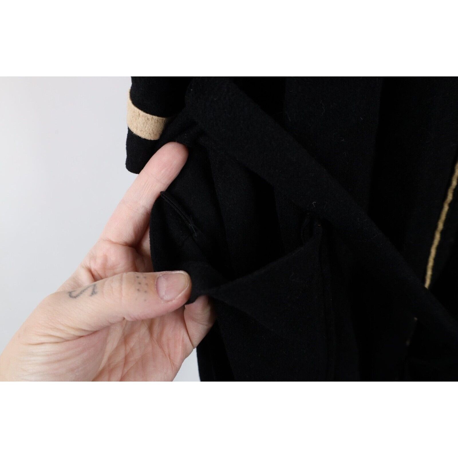 Vintage Vintage 60s 70s Streetwear Striped Velour Belted Robe Size US L / EU 52-54 / 3 - 6 Thumbnail