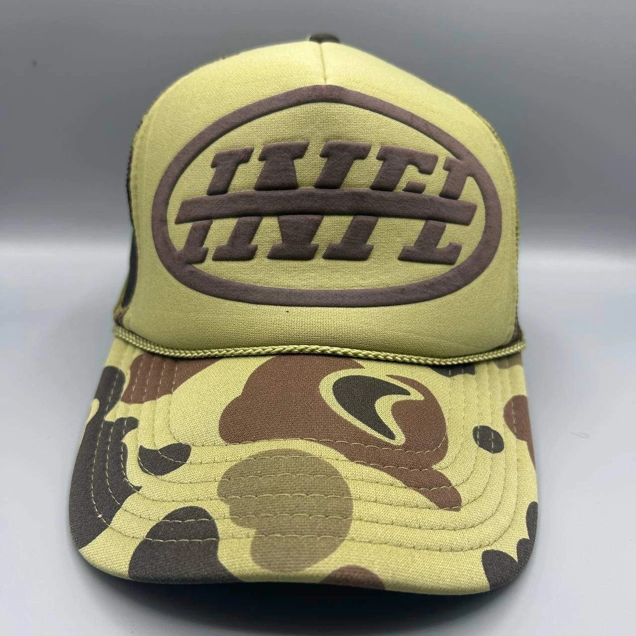 Otto INFL Trucker Hat Men Green Camouflage Otto Snap Back Cap Size ONE SIZE - 1 Thumbnail