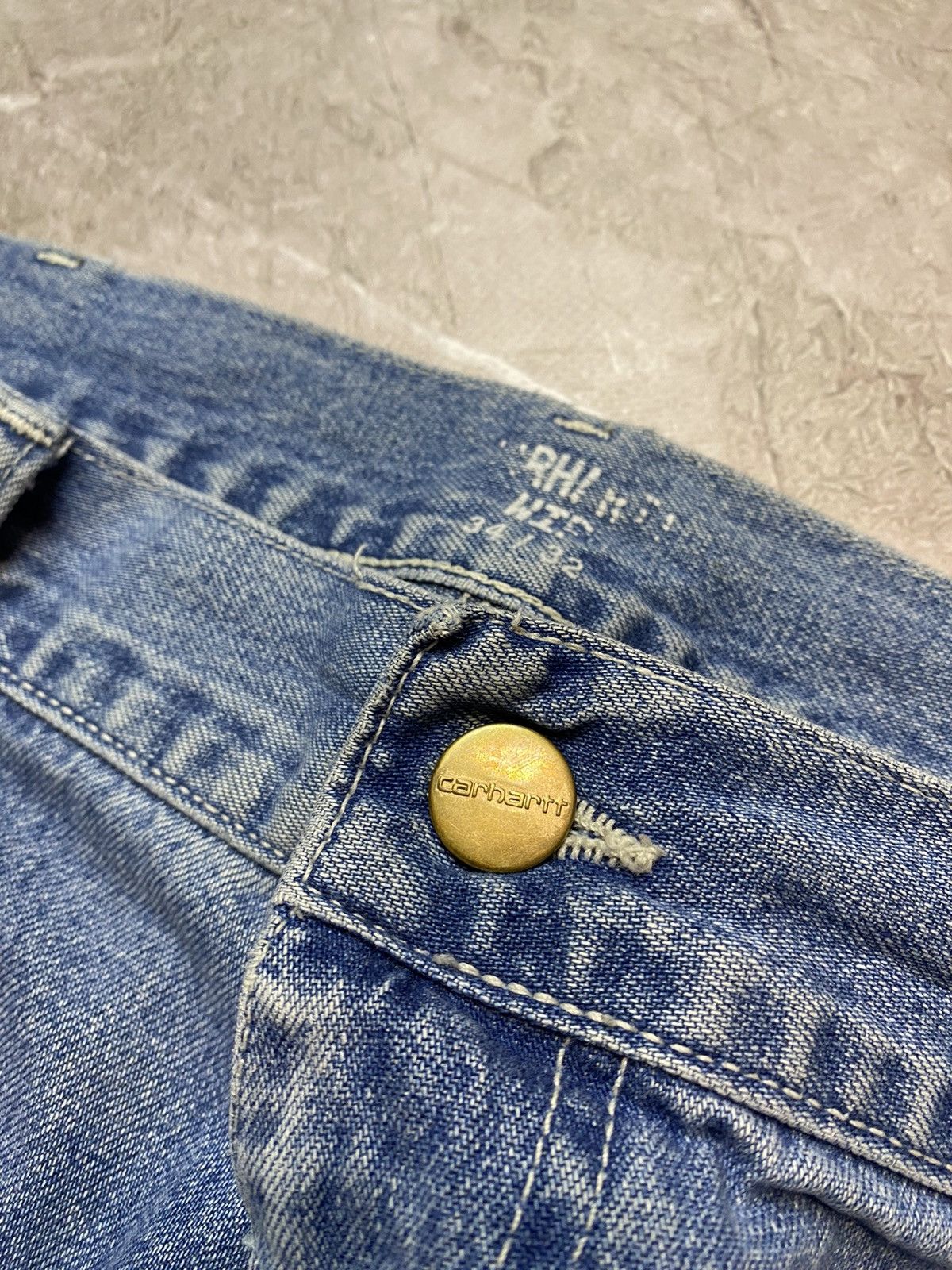Carhartt × Carhartt Wip Carhartt Straight Jeans Simple Pant 34/32 Workwear Size US 34 / EU 50 - 10 Thumbnail
