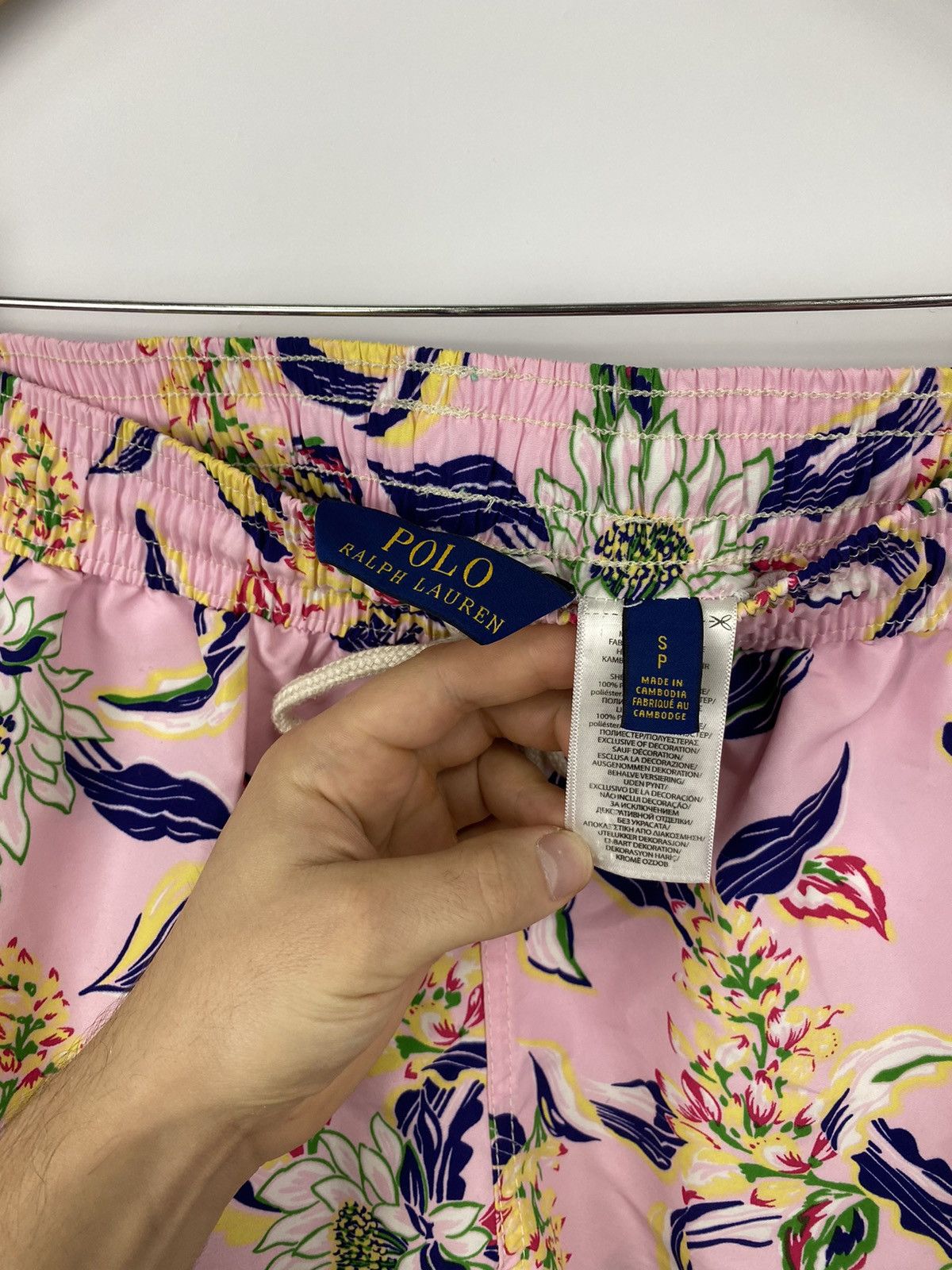Polo Ralph Lauren 🇺🇸 Vintage Polo Ralph Lauren Hawaiian Nylon shorts casual Size US 32 / EU 48 - 5 Thumbnail