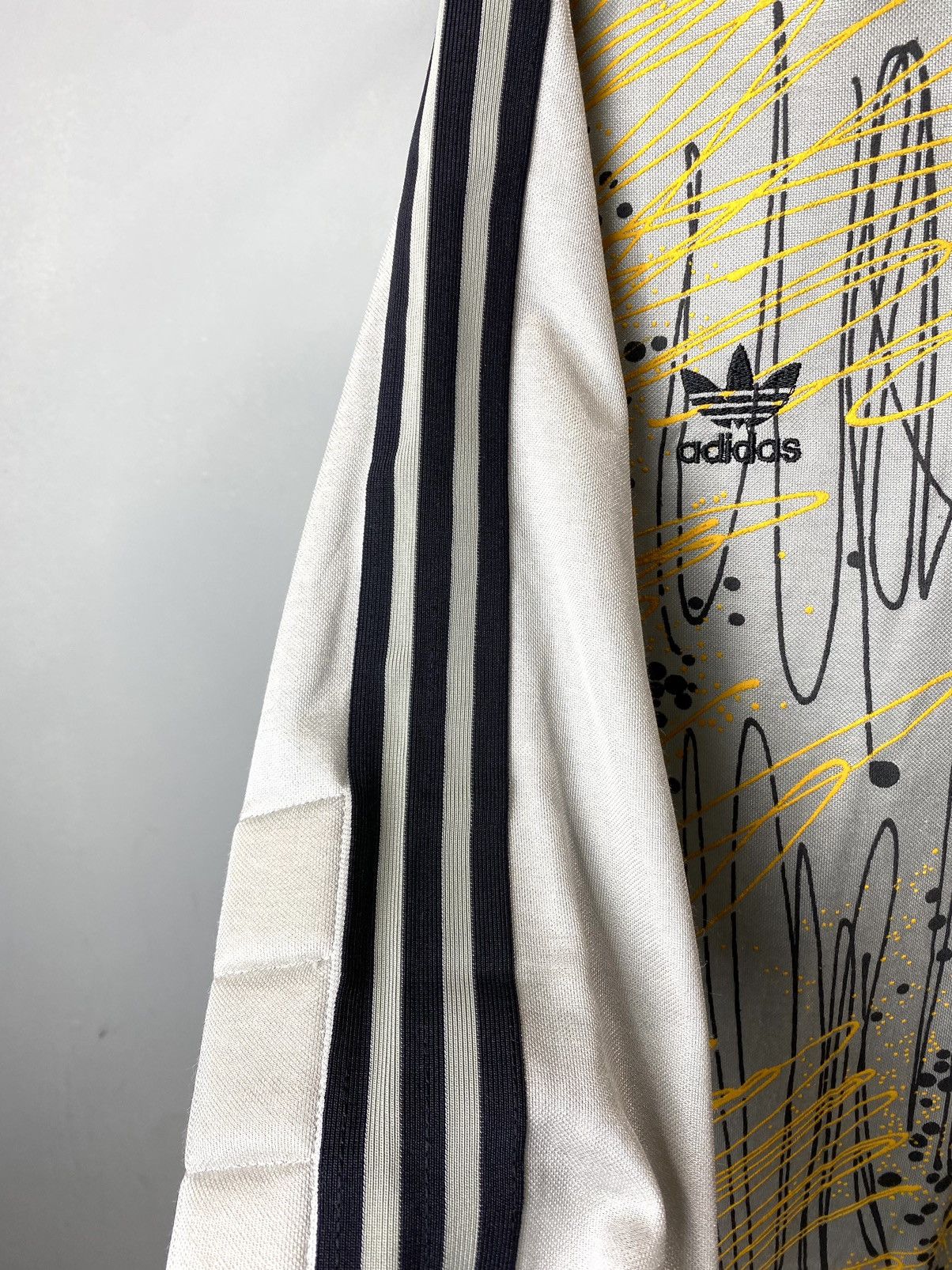 Adidas Rare! Vintage 80’s Adidas Soccer Jersey Longsleeve Size US L / EU 52-54 / 3 - 13 Thumbnail