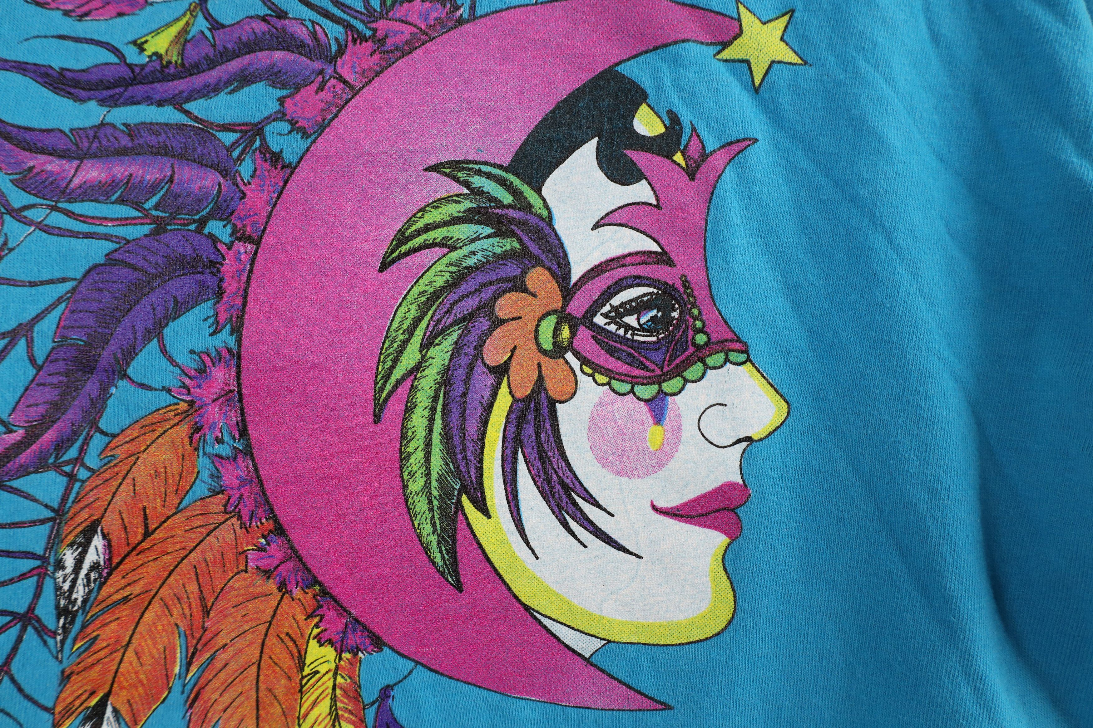 Vintage Vintage 90s Streetwear New Orleans Layered T-Shirt Blue USA Size XL / US 12-14 / IT 48-50 - 7 Thumbnail