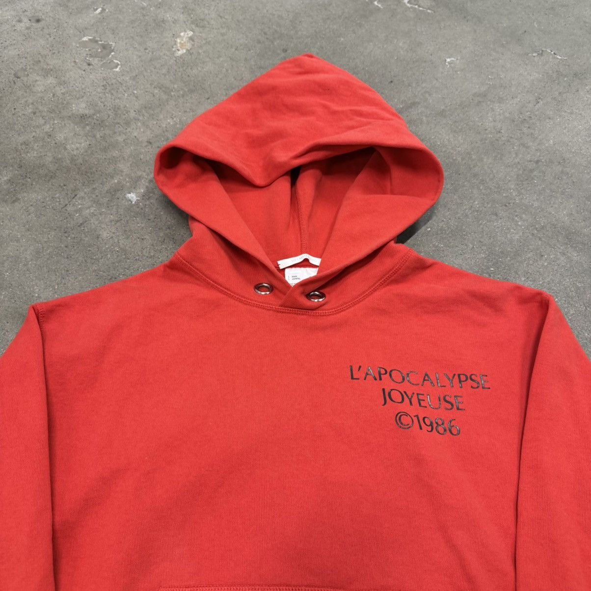 Helmut Lang HELMUT LANG L’APOCALYPSE JOYEUSE HOODIE Size US L / EU 52-54 / 3 - 2 Thumbnail