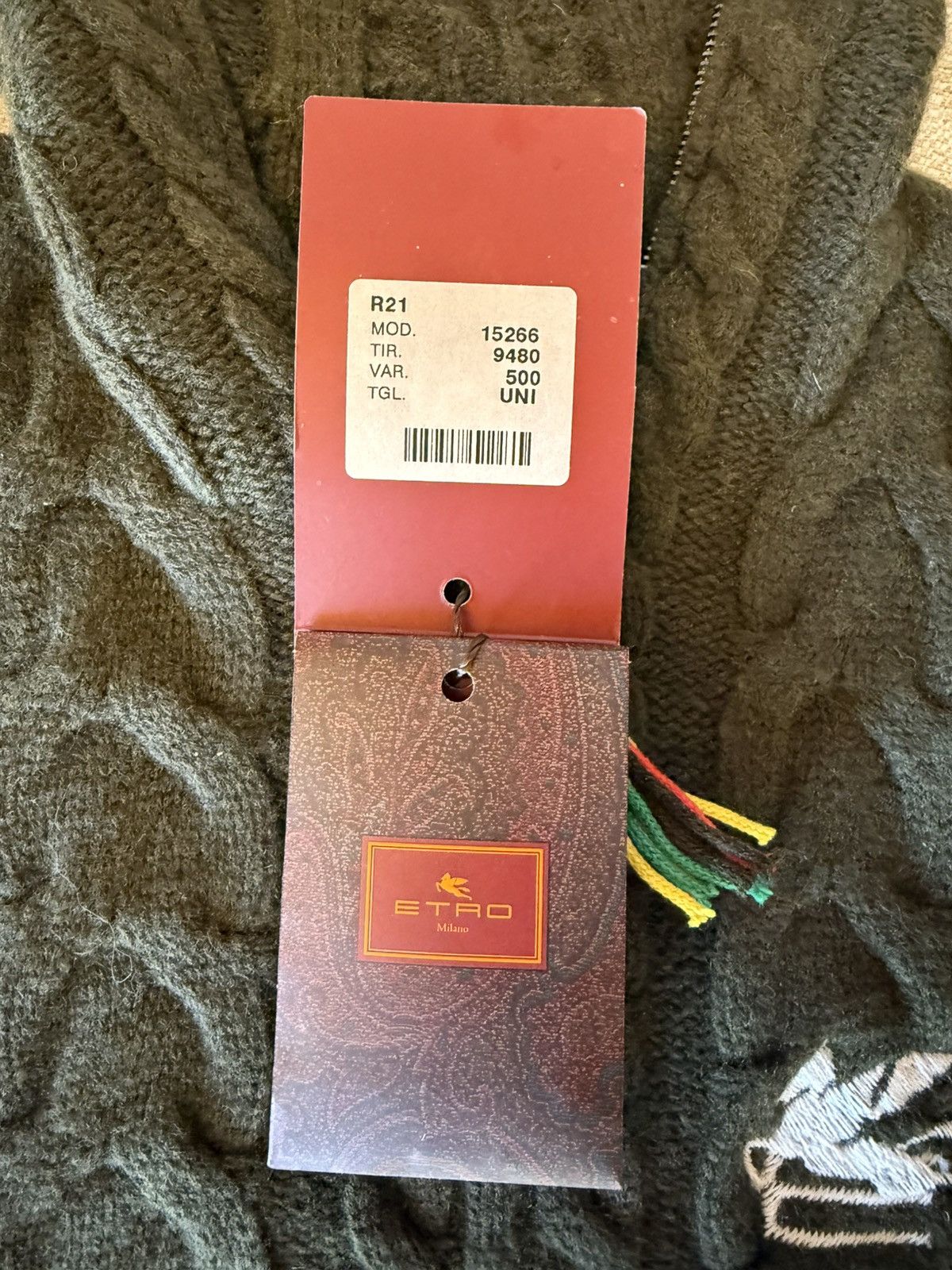 Etro Etro Cropped Cable-knit Vest in Green Size XS / US 0-2 / IT 36-38 - 8 Thumbnail