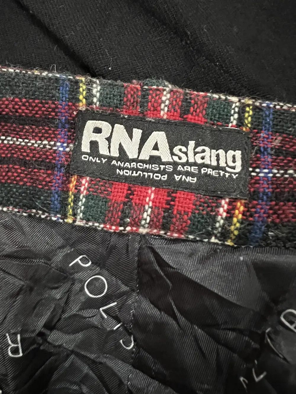 Seditionaries Japanese Brand RNA Punk Rock Style 3 quarter Wool Pant Size US 32 / EU 48 - 4 Thumbnail