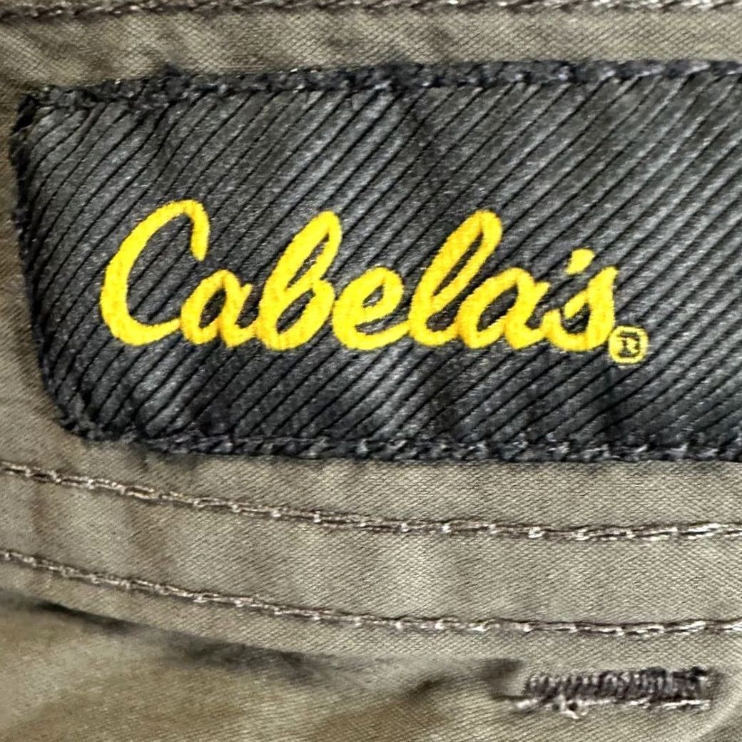 Vintage Cabelas Cargo Pants Men 40X32 Grey Classic Fit Hiking Fishing Outdoor Belted NEW Size US 40 / EU 56 - 3 Thumbnail