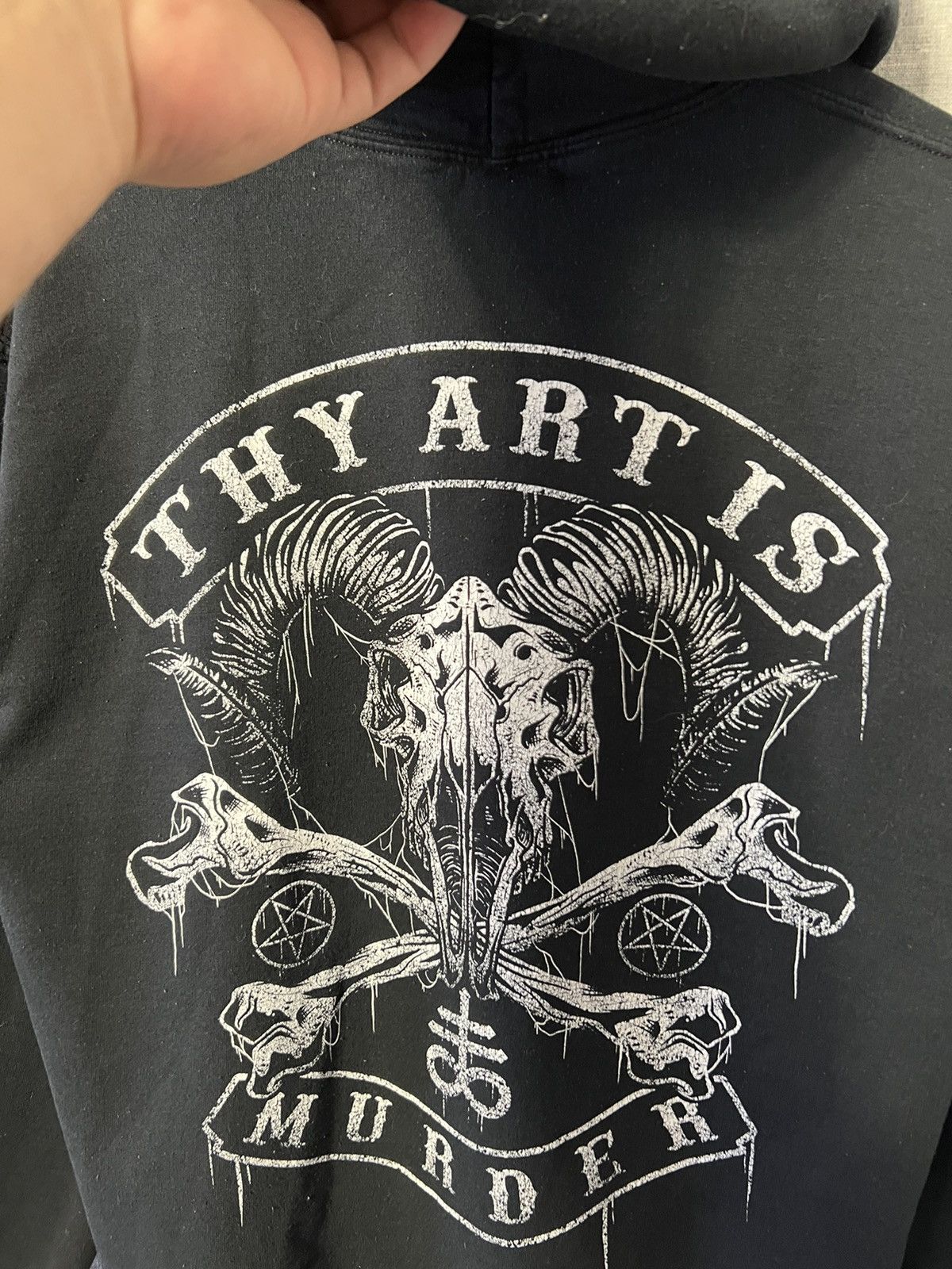 Band Tees Rare Vintage Thy Art Is Murder Hoodie Big Logo Size US S / EU 44-46 / 1 - 3 Thumbnail