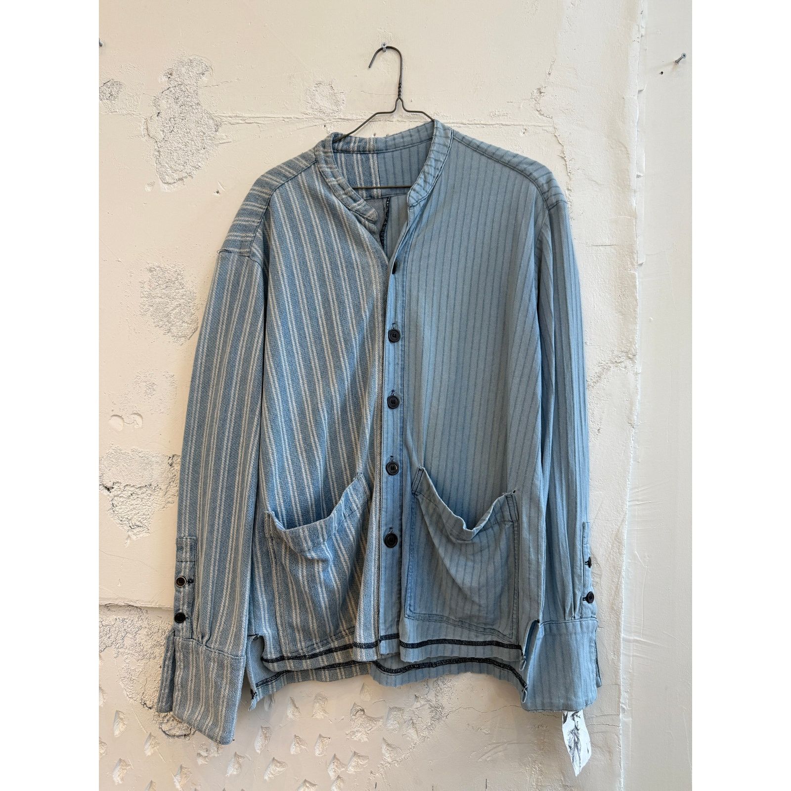新品 Greg Lauren 50/50 Boxy Studio Shirt 【公式通販】