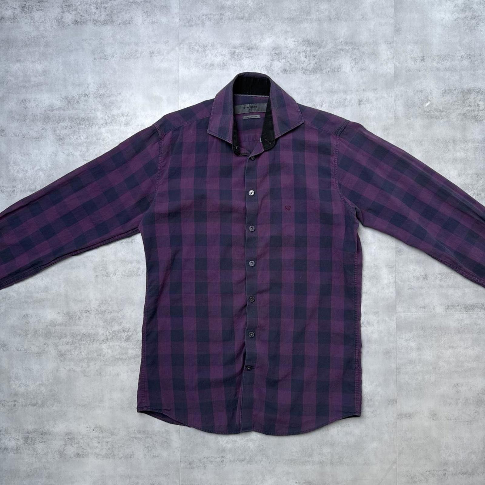 Givenchy Y2K Givenchy purple 00s button up shirt Size US S / EU 44-46 / 1 - 1 Thumbnail