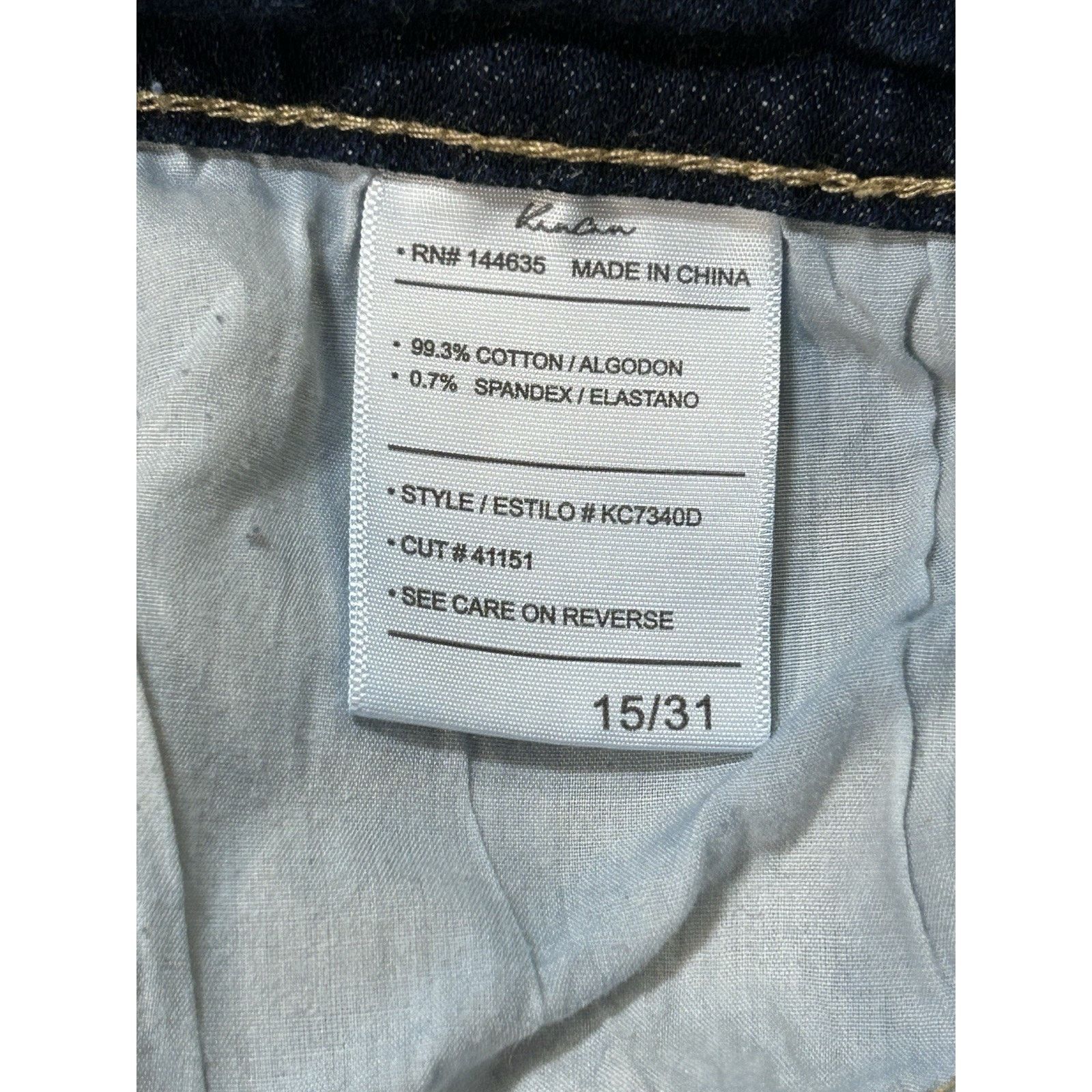 Other kancan jeans 15/31 Bootcut Distressed Dark wash Estilo Size 30" / US 8 / IT 44 - 6 Thumbnail