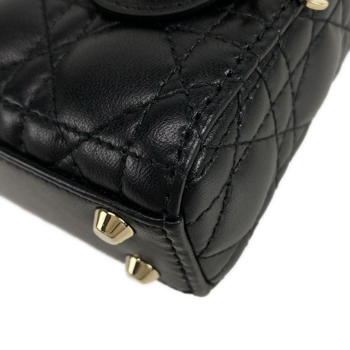 Dior DIOR Lady Dior Micro Bag Handbag Size ONE SIZE - 6 Thumbnail
