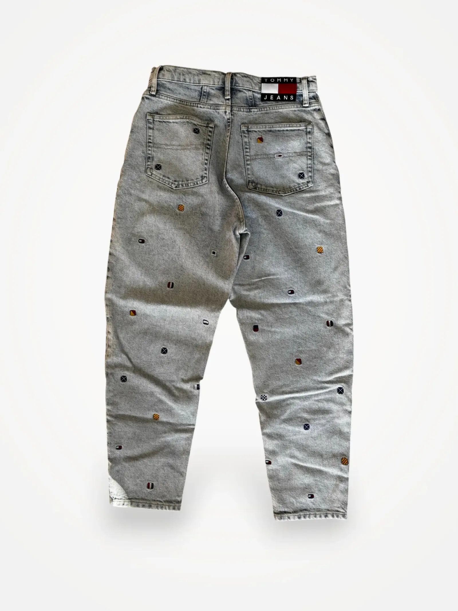 Tommy Jeans Tommy Jeans Croppade jeans med båtflaggor Jeans Size 29" - 1 Thumbnail
