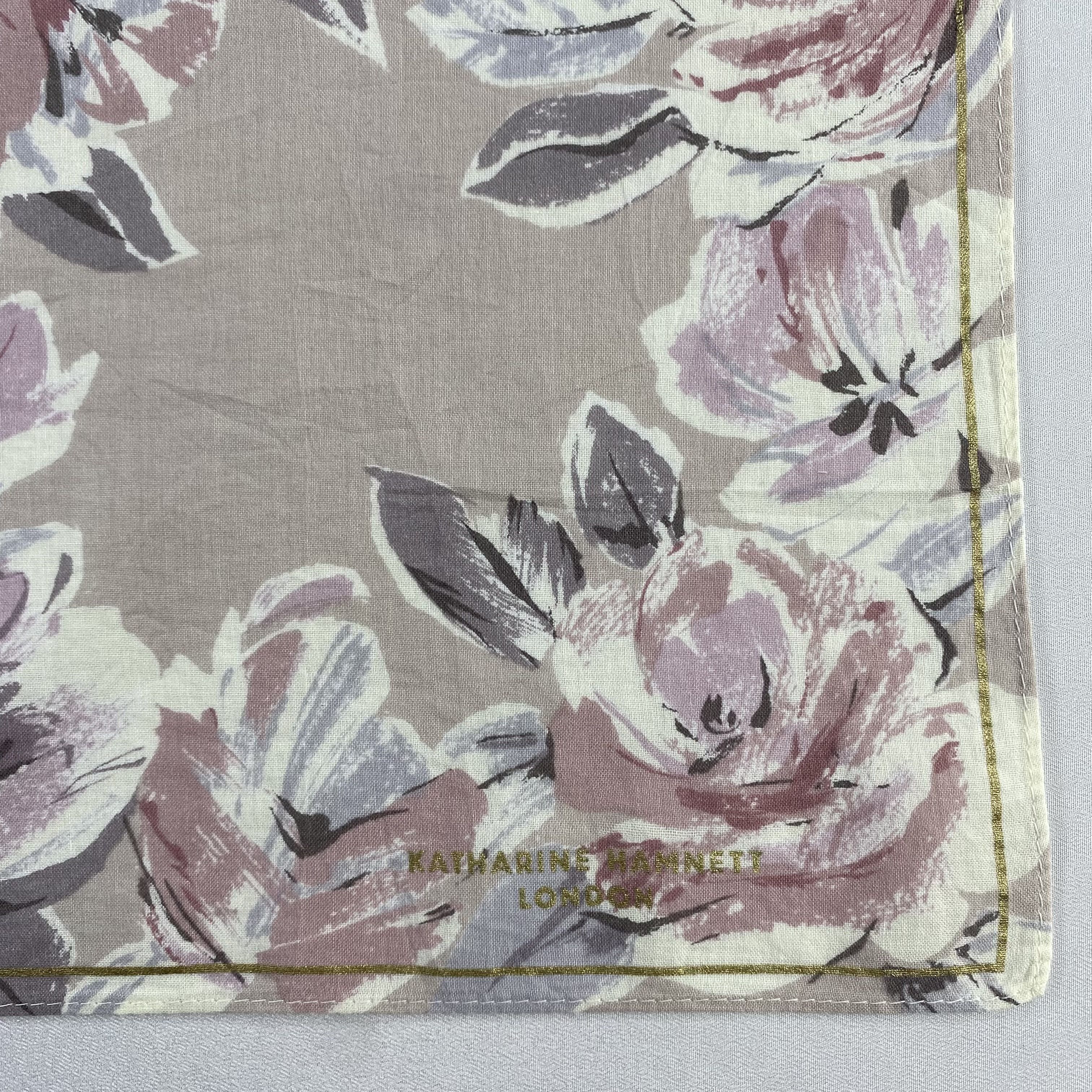 Katharine Hamnett London × Vintage Katharine Hamnett Bandana/ Handkerchief / Neckerchief-P877 Size ONE SIZE - 3 Thumbnail