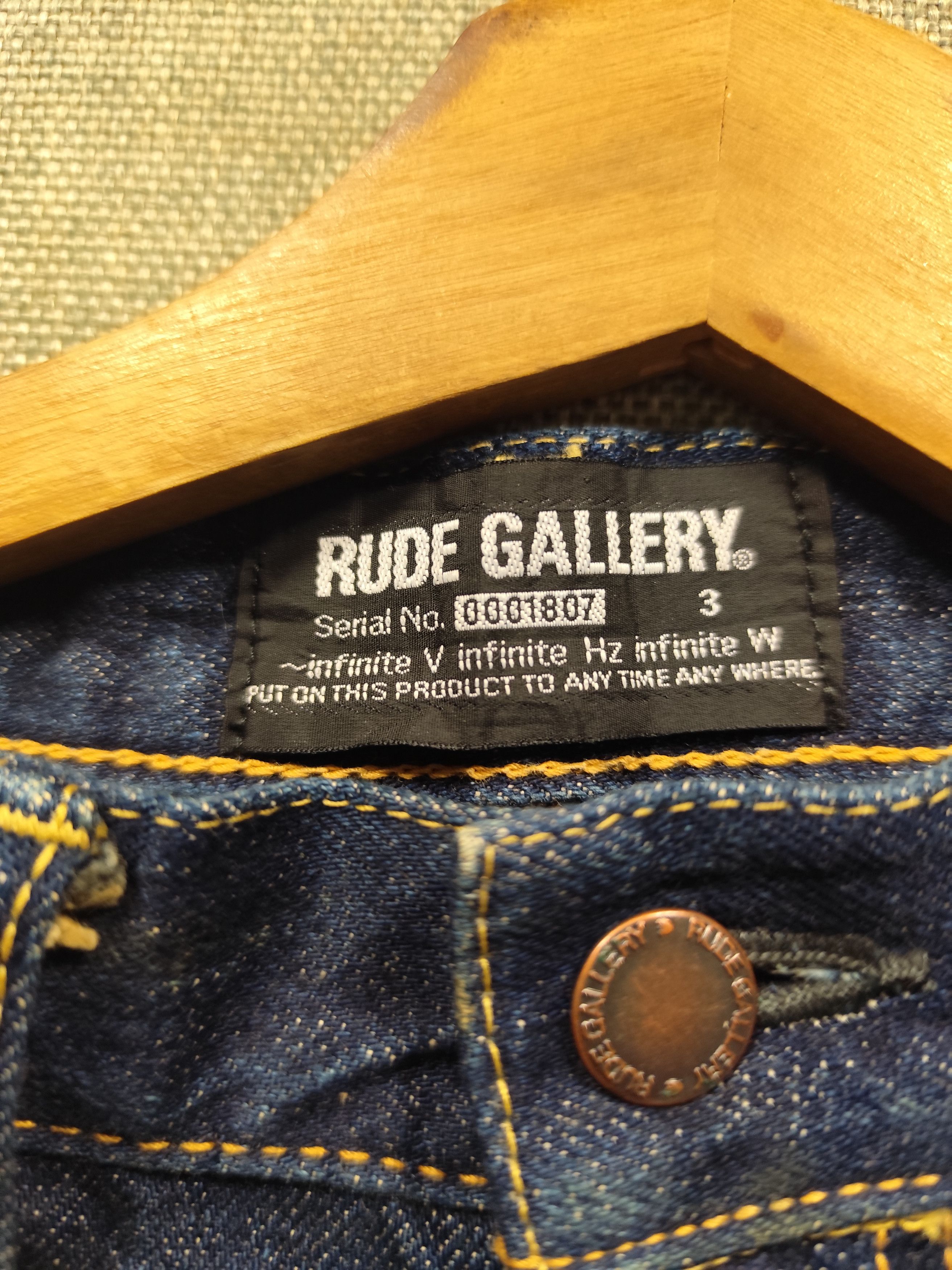 RUDE GALLERY Rude Gallery Selvedge Jeans Size US 31 - 5 Thumbnail