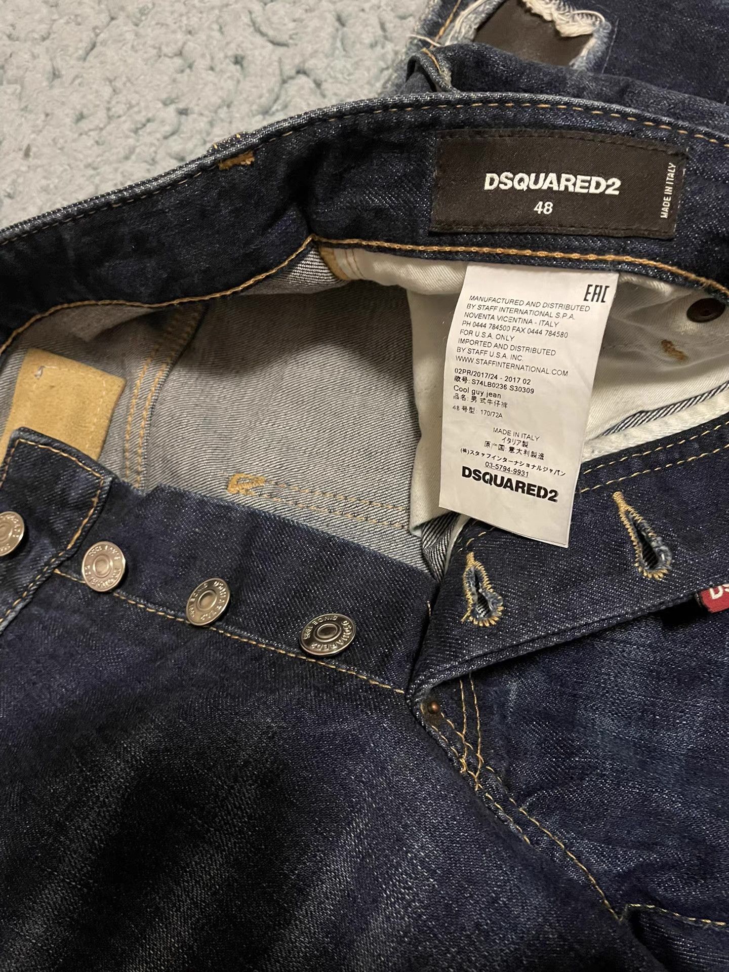 Dsquared2 Dsquared2 D2 jeans Q4 Size US 34 / EU 50 - 4 Thumbnail