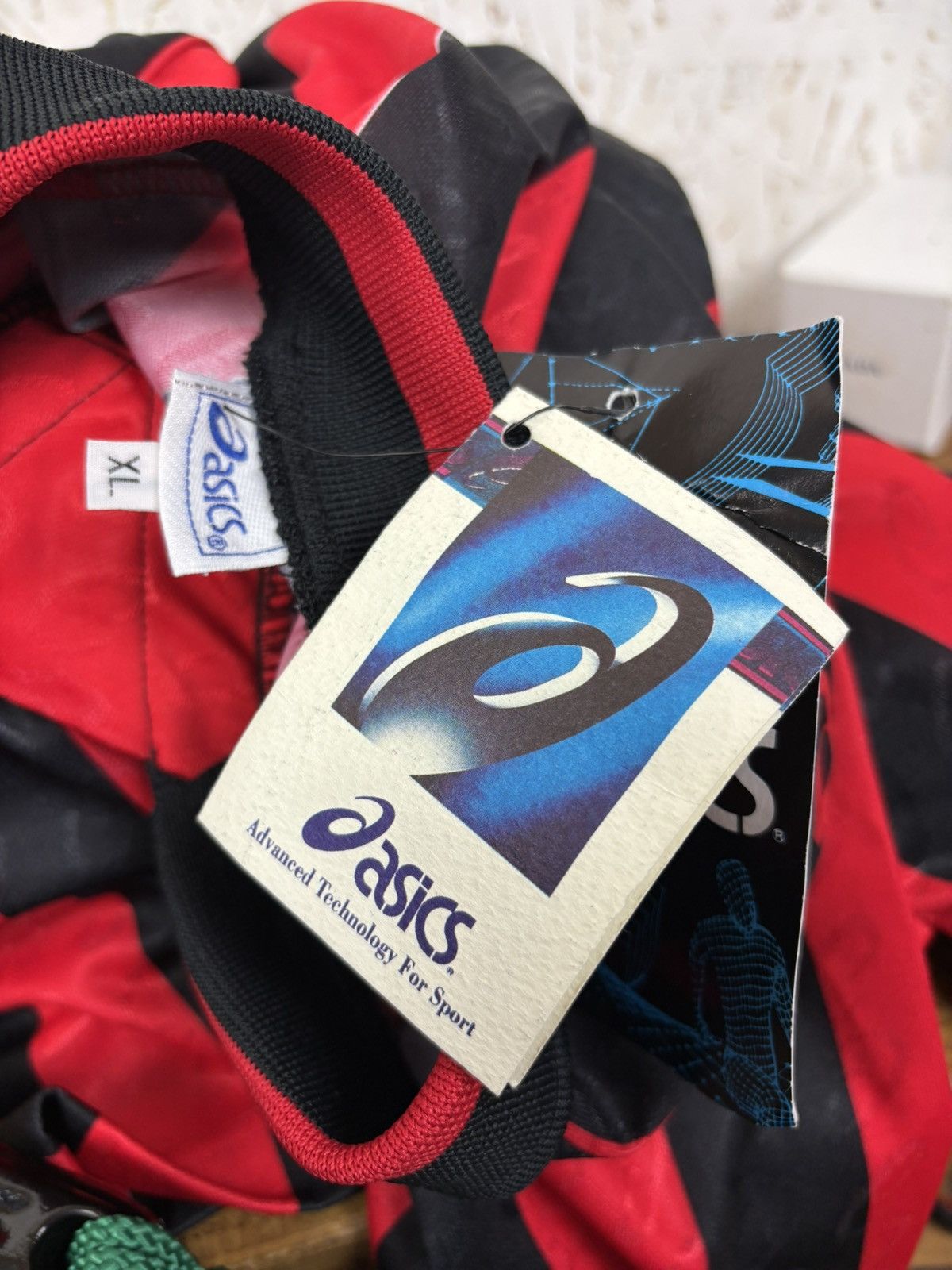 Asics NWT Early 90s Asics Blank Long Sleeve Template Jersey XL Size US XL / EU 56 / 4 - 7 Thumbnail
