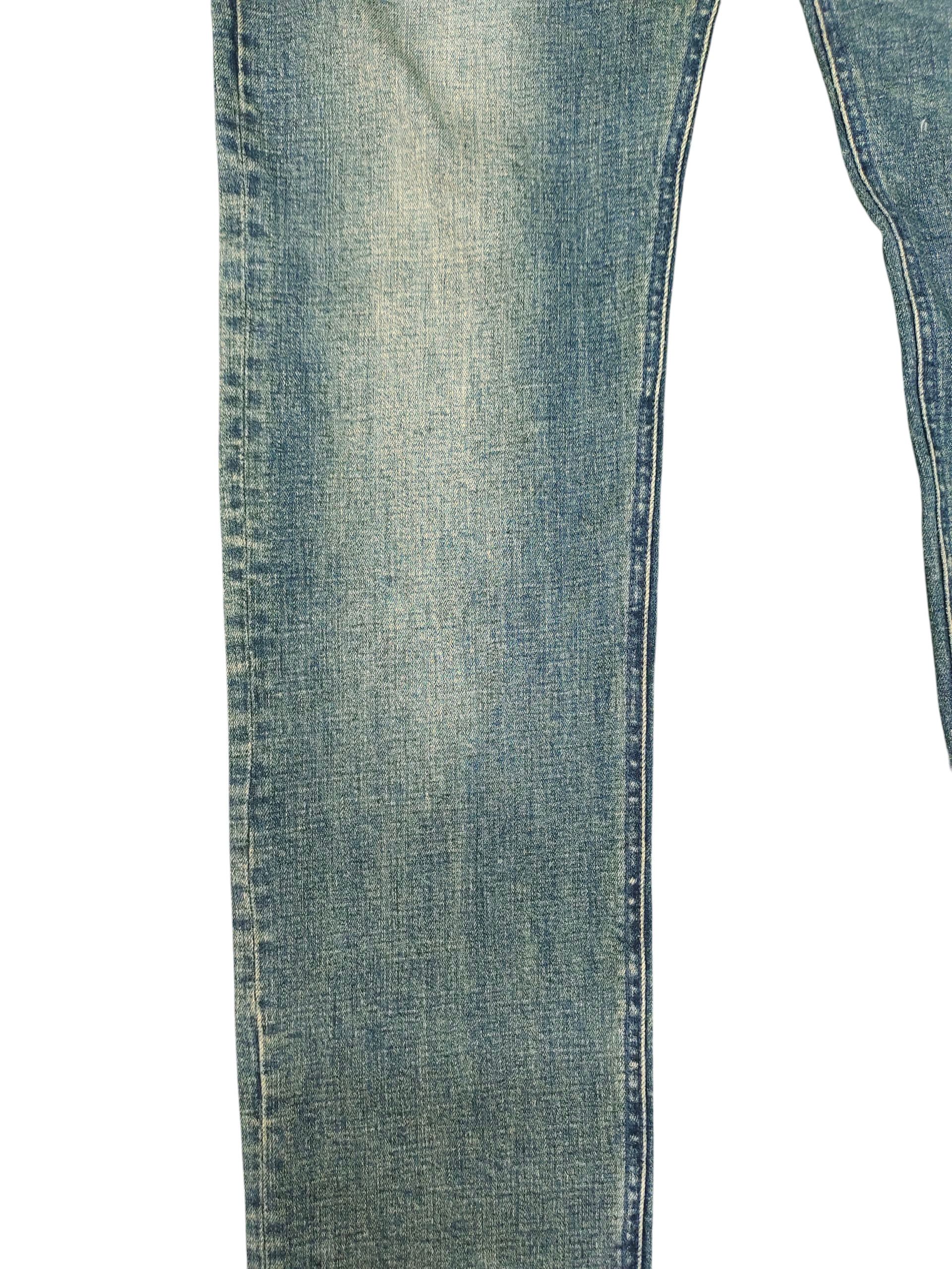 Comme des Garcons × Undercover Geronimo Japan Clawmark Distress Rusty Denim Jeans Size US 30 / EU 46 - 4 Thumbnail