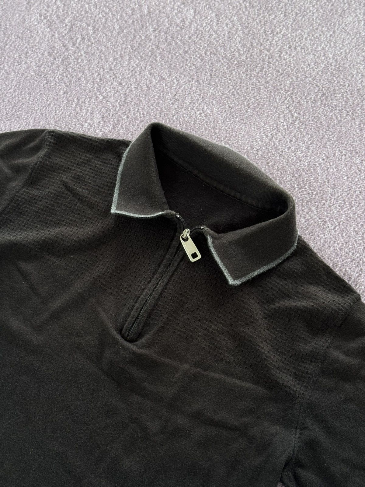 Dolce & Gabbana Dolce & Gabbana D&G Luxury Wool Zip Up Polo Shirt Size S / US 4 / IT 40 - 6 Thumbnail