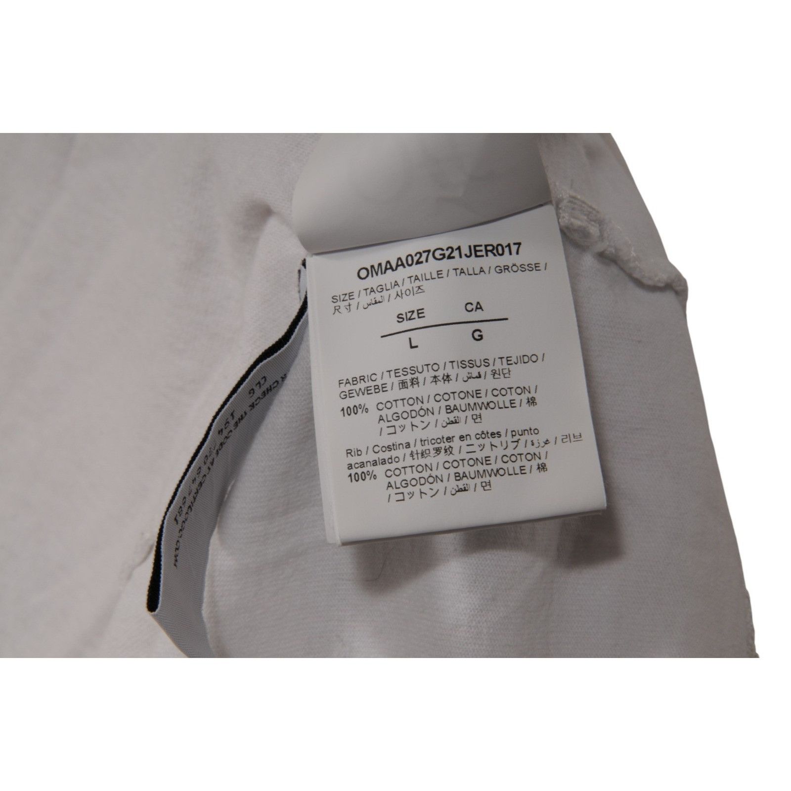 Off-White Miami Exclusive Checkered Logo T Shirt Size US L / EU 52-54 / 3 - 6 Thumbnail