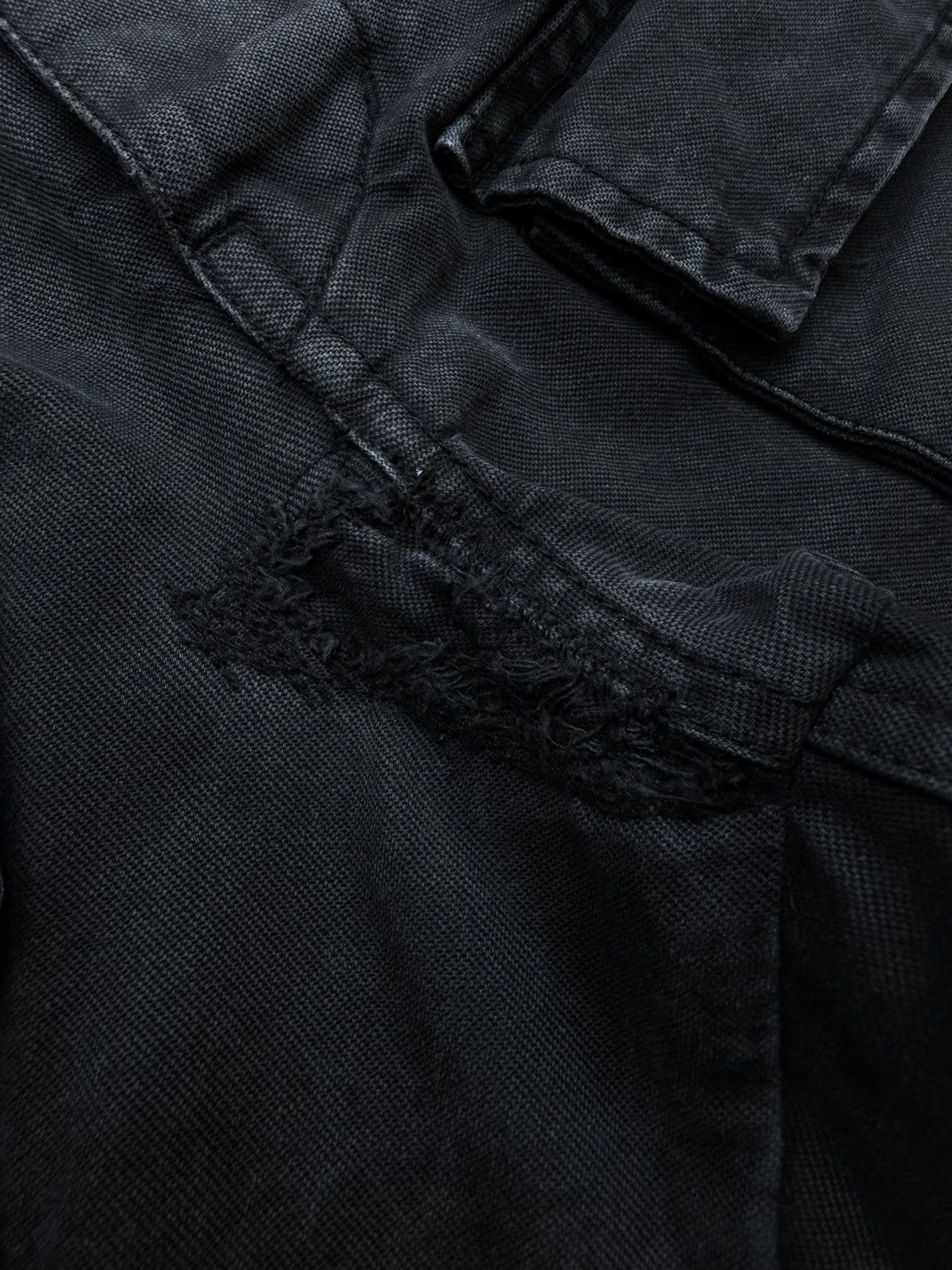 Ojardorf O Files Pocket Cargo Pants Faded Black Size US 31 - 6 Thumbnail