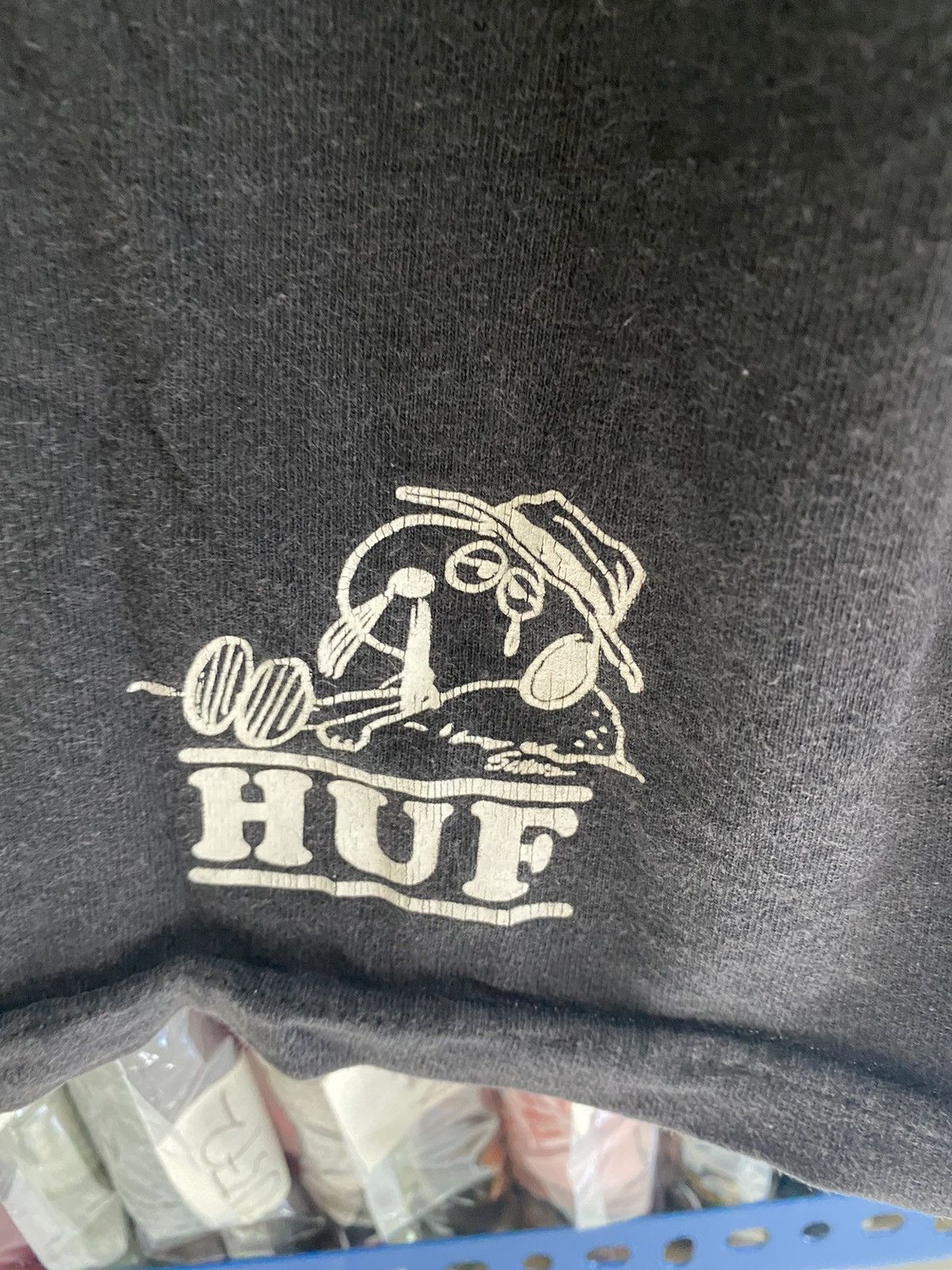 Huf HUP X PEANUT TSHIRT Size US M / EU 48-50 / 2 - 7 Thumbnail