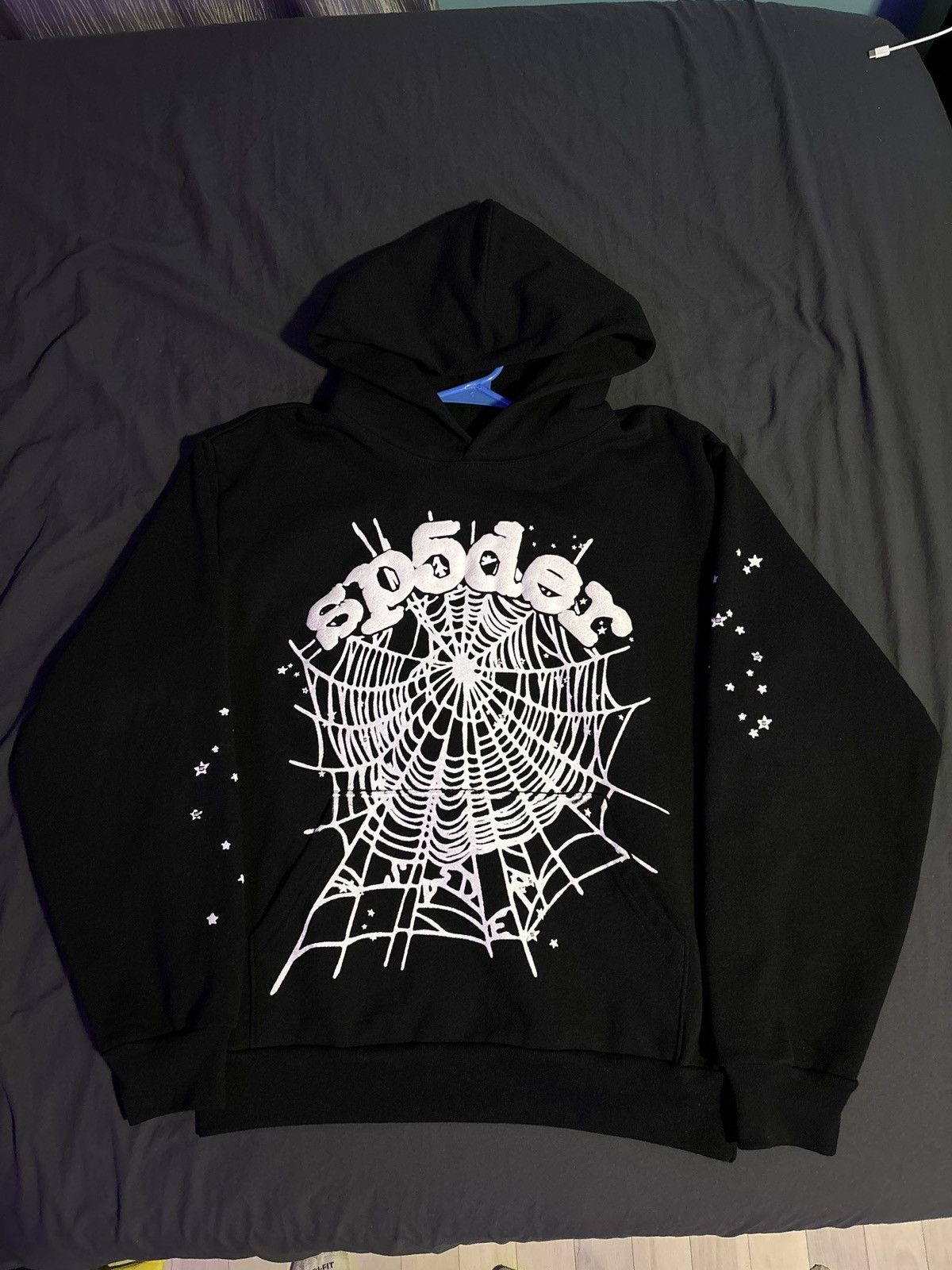 Spider Worldwide Black and White Spider hoodie | Grailed
