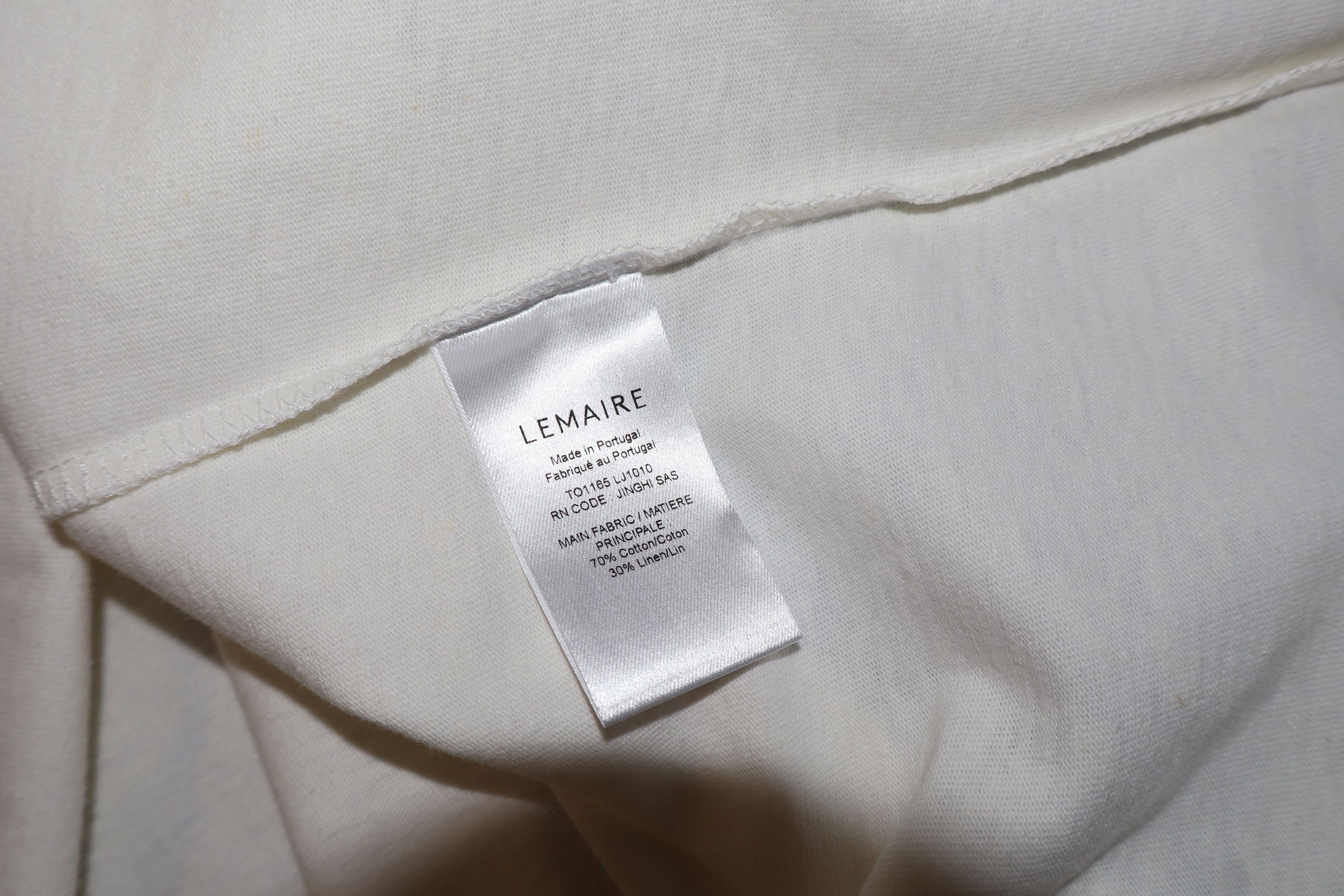 Lemaire Boxy t-shirt Size US XL / EU 56 / 4 - 11 Thumbnail