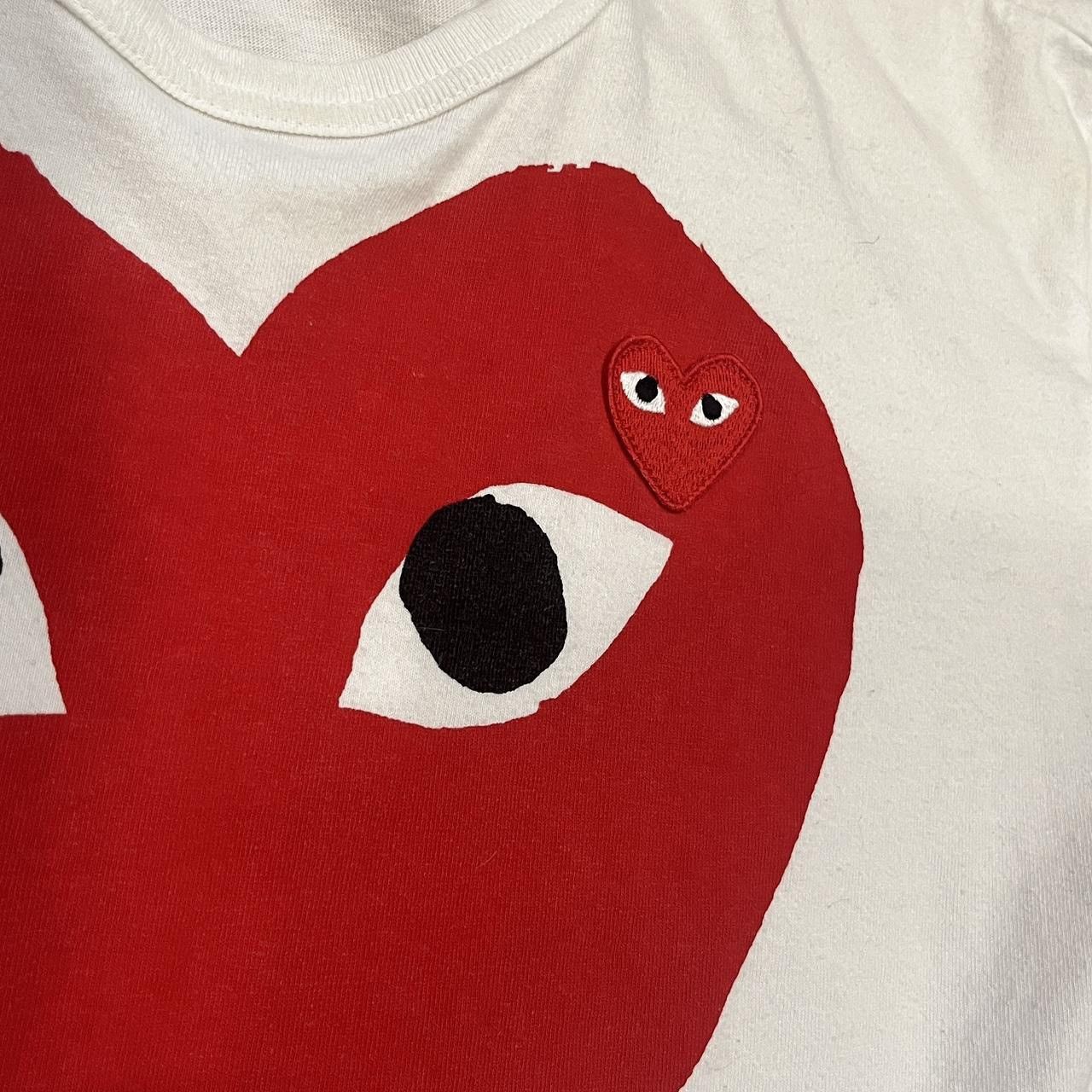 Comme des Garcons CDG PLAY HEART SHIRT Size US L / EU 52-54 / 3 - 2 Thumbnail