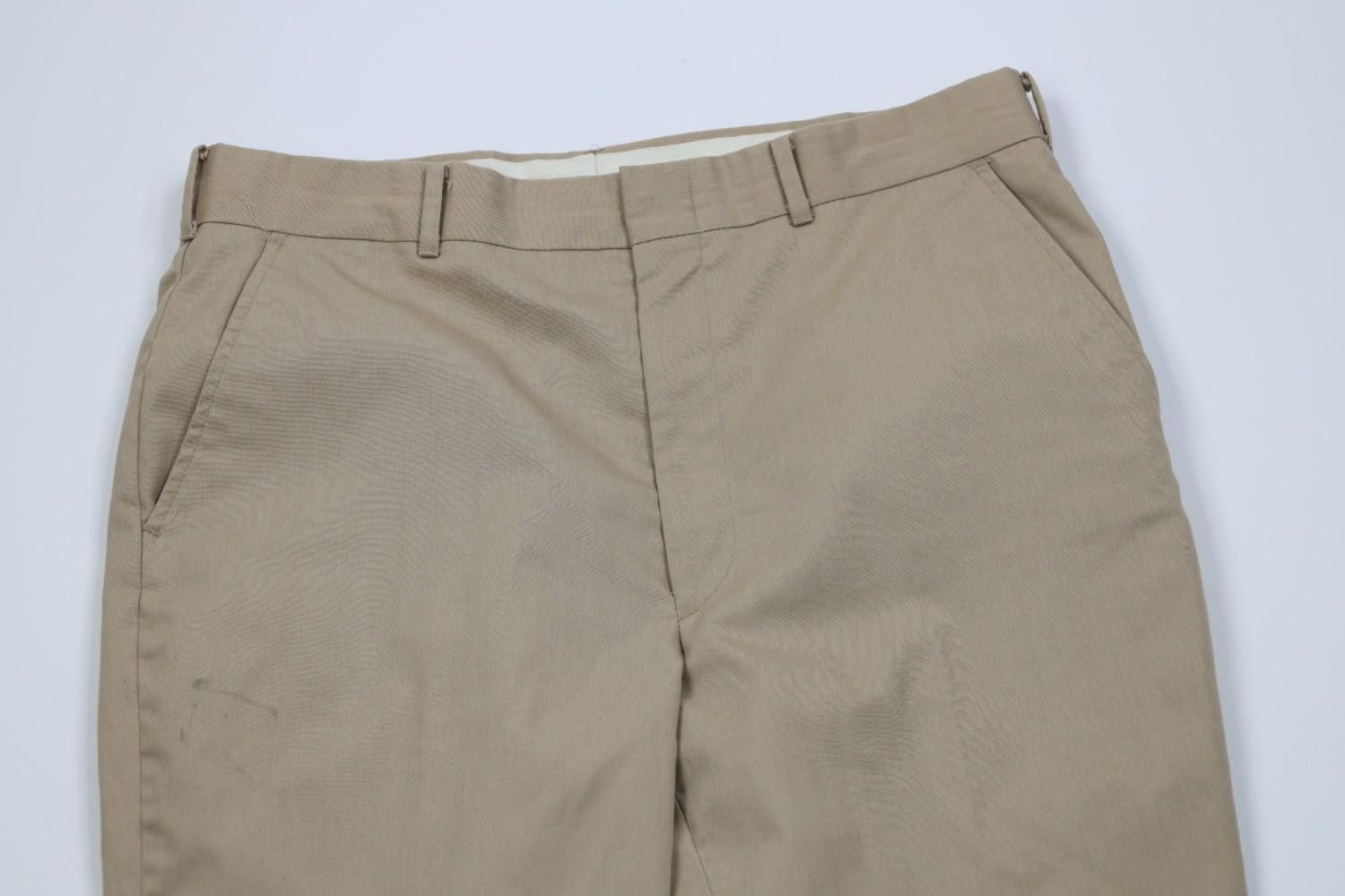 Vintage Vintage 70s 80s Streetwear Knit Flared Wide Leg Chino Pants Size US 36 / EU 52 - 2 Thumbnail