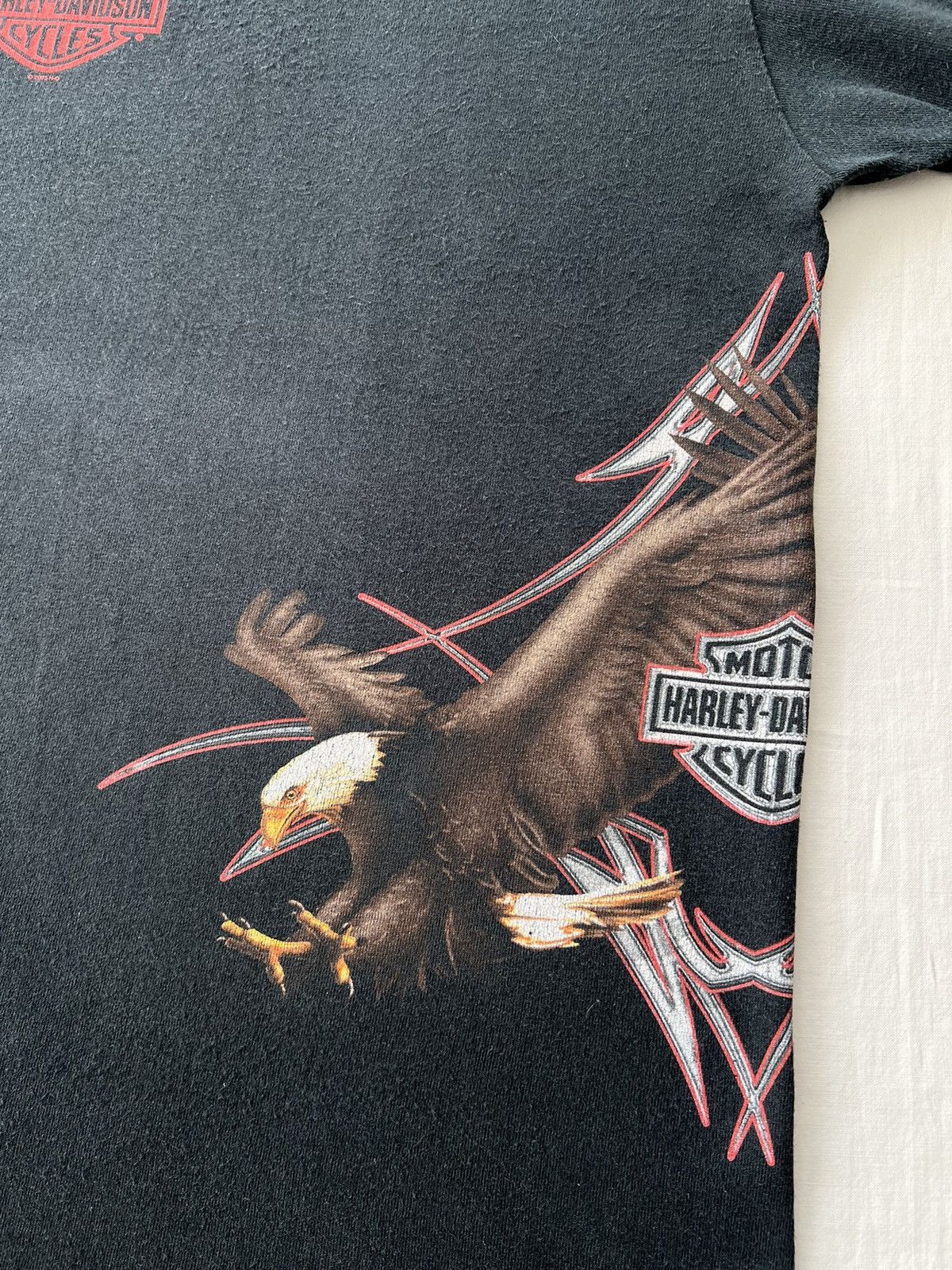 Harley Davidson Vintage 2003 Harley Davidson More Than a Machine Eagle Tee Size US L / EU 52-54 / 3 - 10 Thumbnail