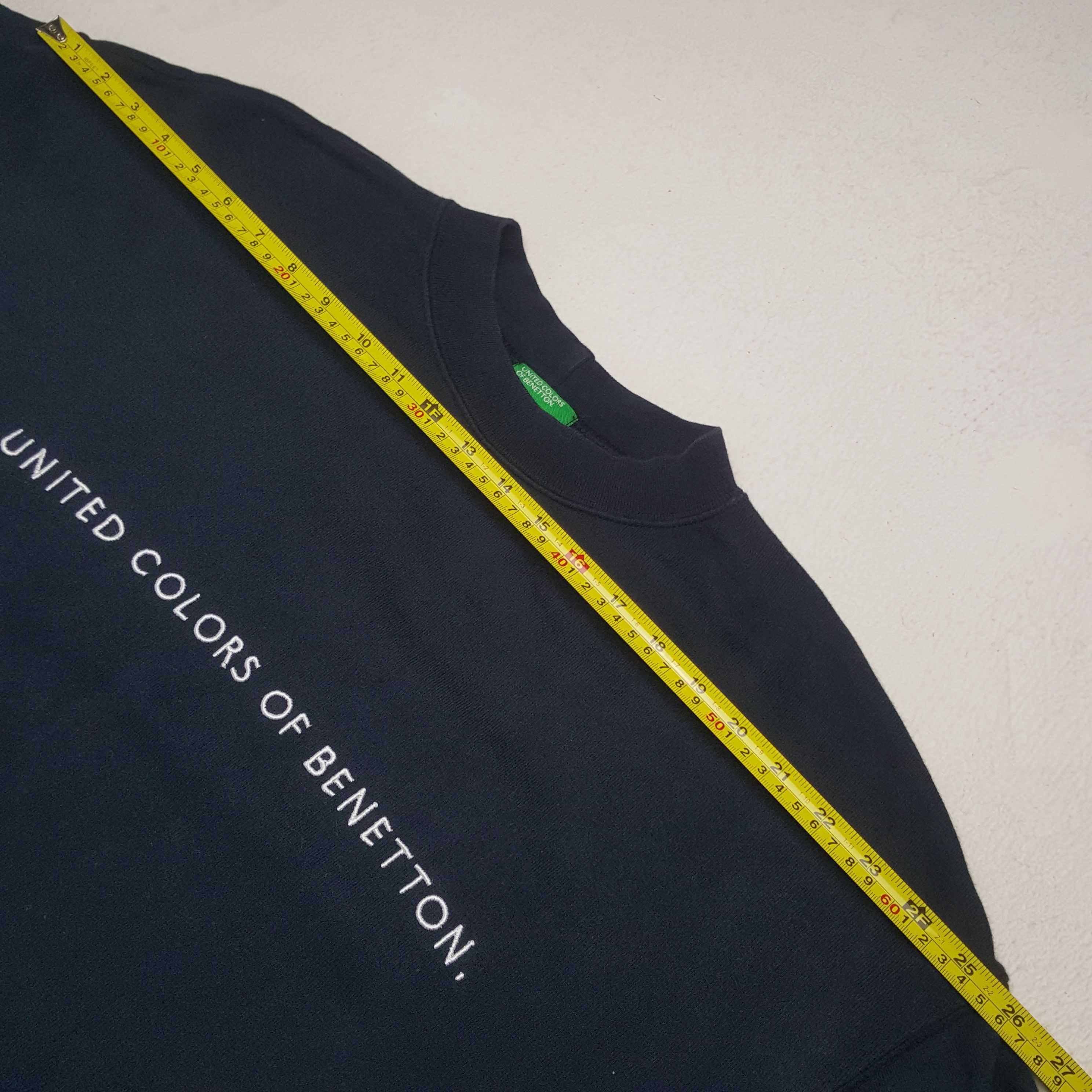 United Colors Of Benetton UNITED COLORS OF BENETTON Spellout Sweatshirt C286N5 Size US XL / EU 56 / 4 - 8 Thumbnail
