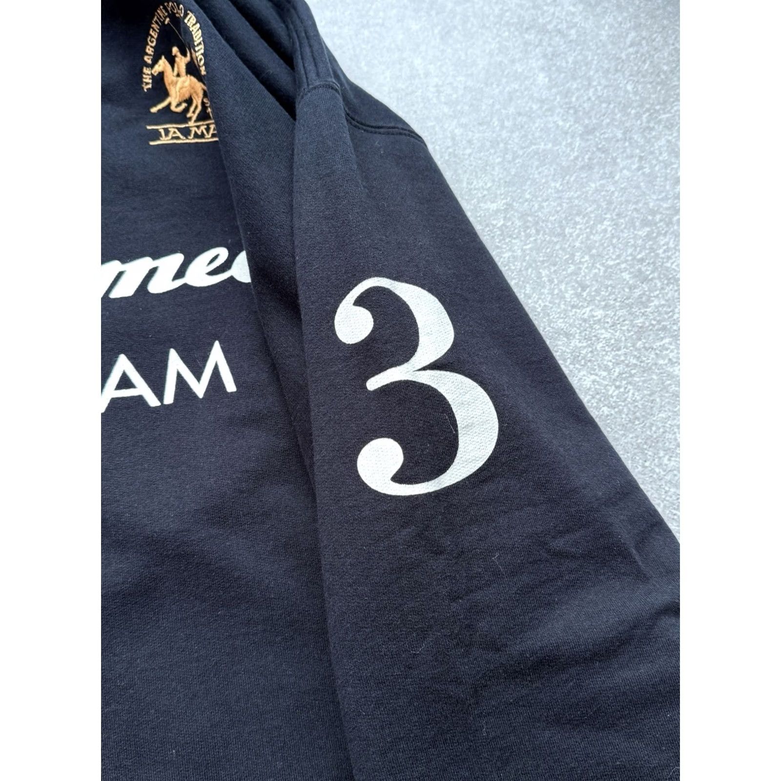 La Martina VINTAGE LA MARTINA Alfa Romeo #3 Racing Long Sleeve Sweatshirt Men’s XL Blue Size US XL / EU 56 / 4 - 7 Thumbnail