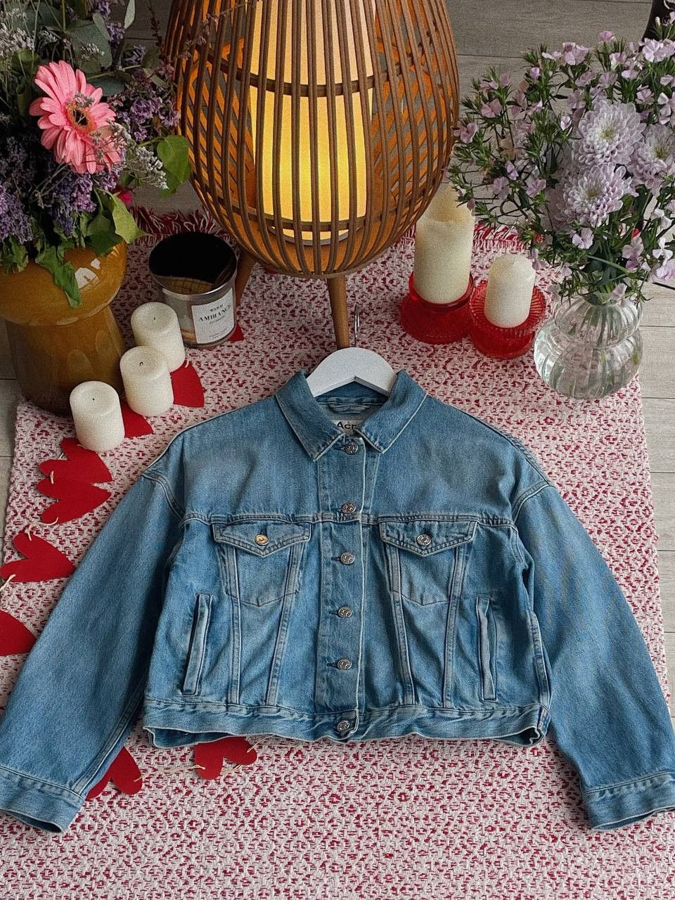 Acne Studios Acne Studios Denim Jacket LAB NT MID VTG Size S / US 4 / IT 40 - 1 Thumbnail