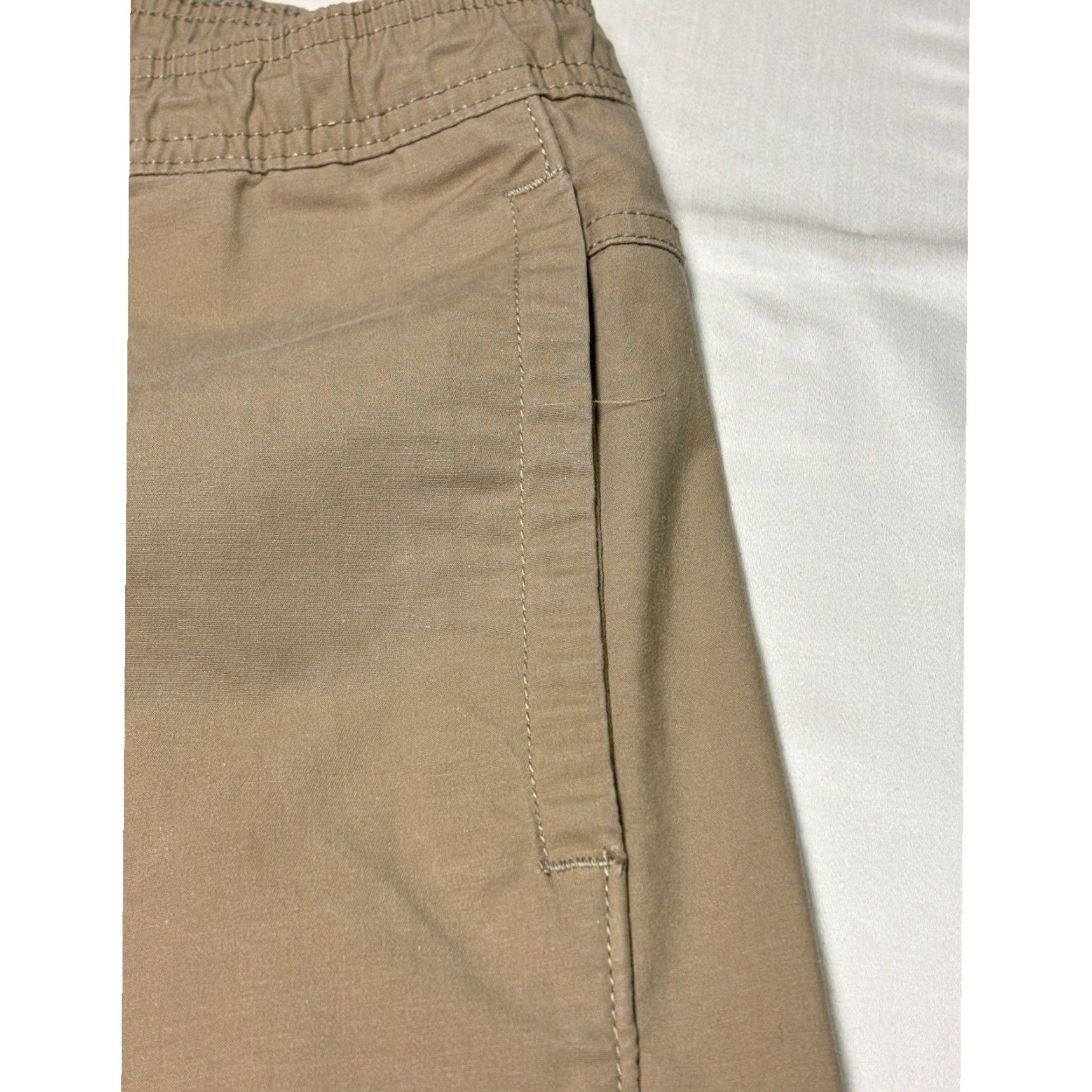 Vintage Levi Strauss & Co. Signature Men Jogger Pants S Beige Casual Drawstring Size US 29 - 3 Thumbnail