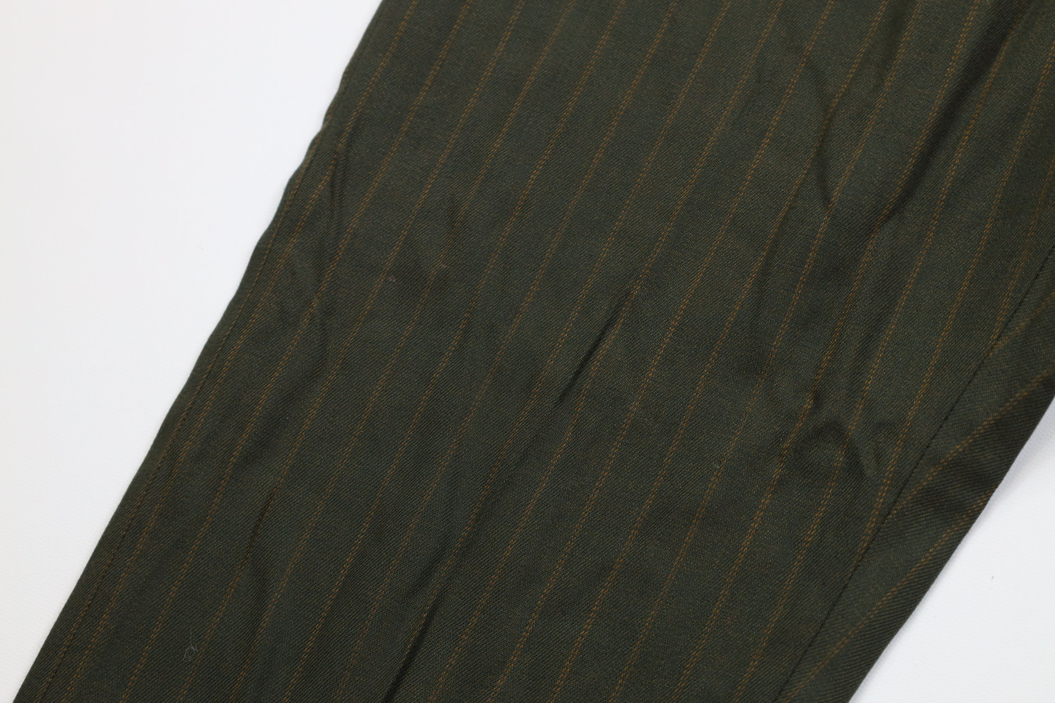 Vintage Vintage 50s Streetwear Blend Knit Striped Chino Pants USA Size US 36 / EU 52 - 6 Thumbnail