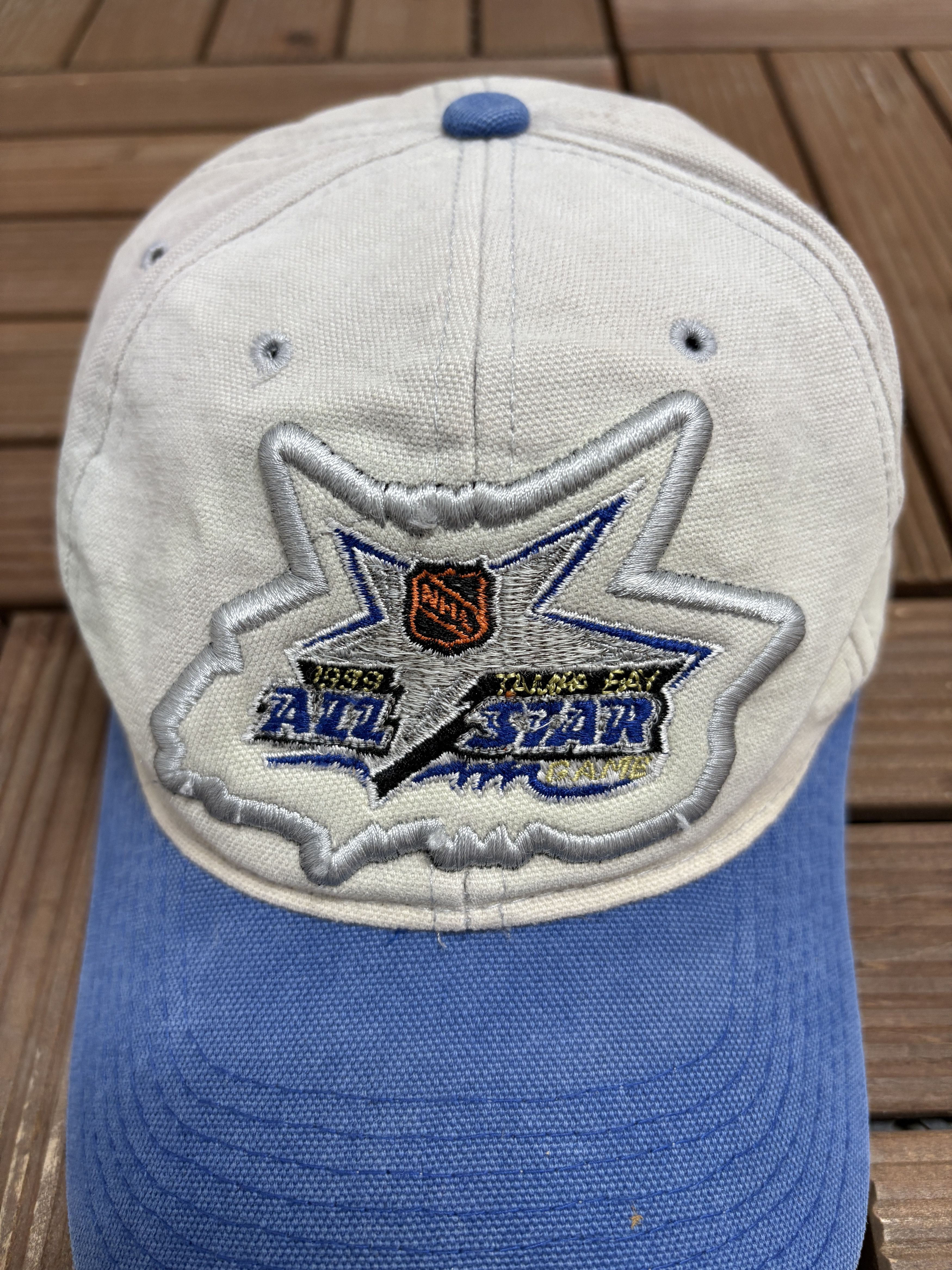 Starter NHL All-Star Game 1999 Tampa Bay Vintage Grey Hat Cap Size ONE SIZE - 3 Thumbnail