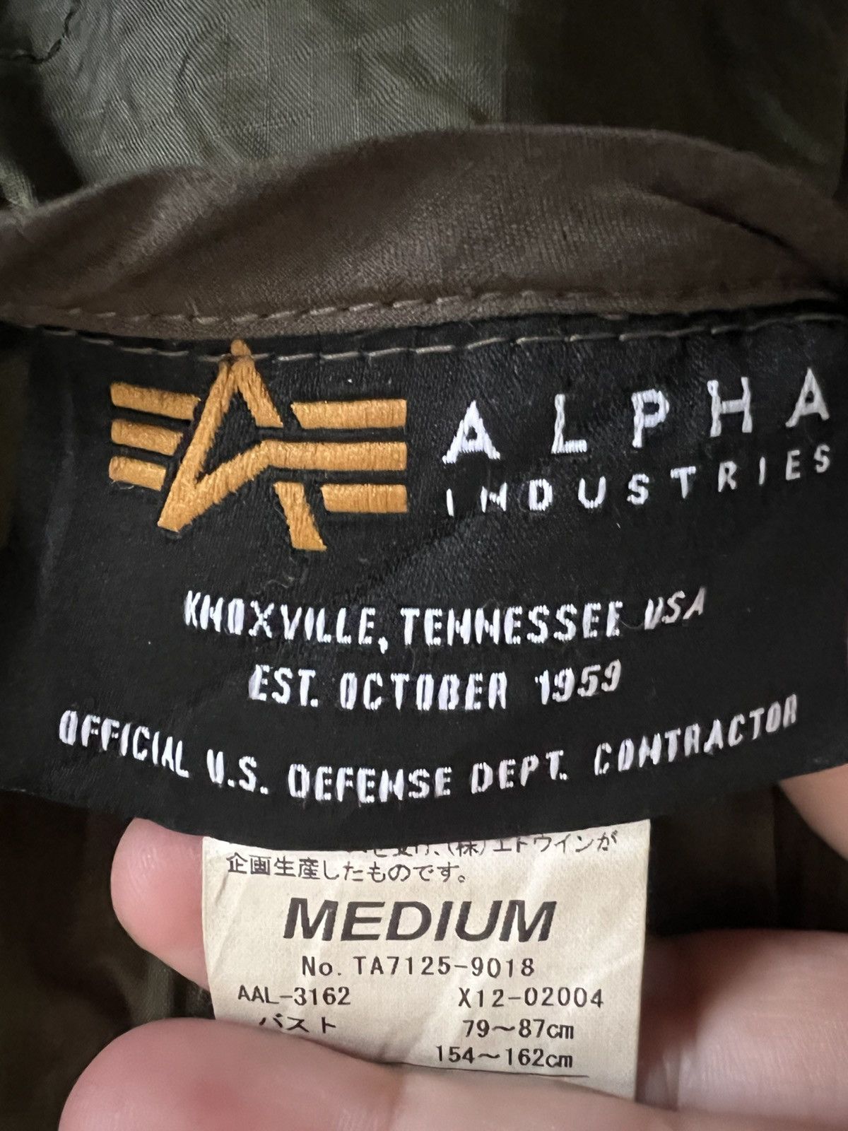 Alpha Industries 🔥 ALPHA INDUSTRIES REVERSIBLE FLEECE –ARMY GREEN WAR JACKET🔥 Size M / US 6-8 / IT 42-44 - 10 Thumbnail