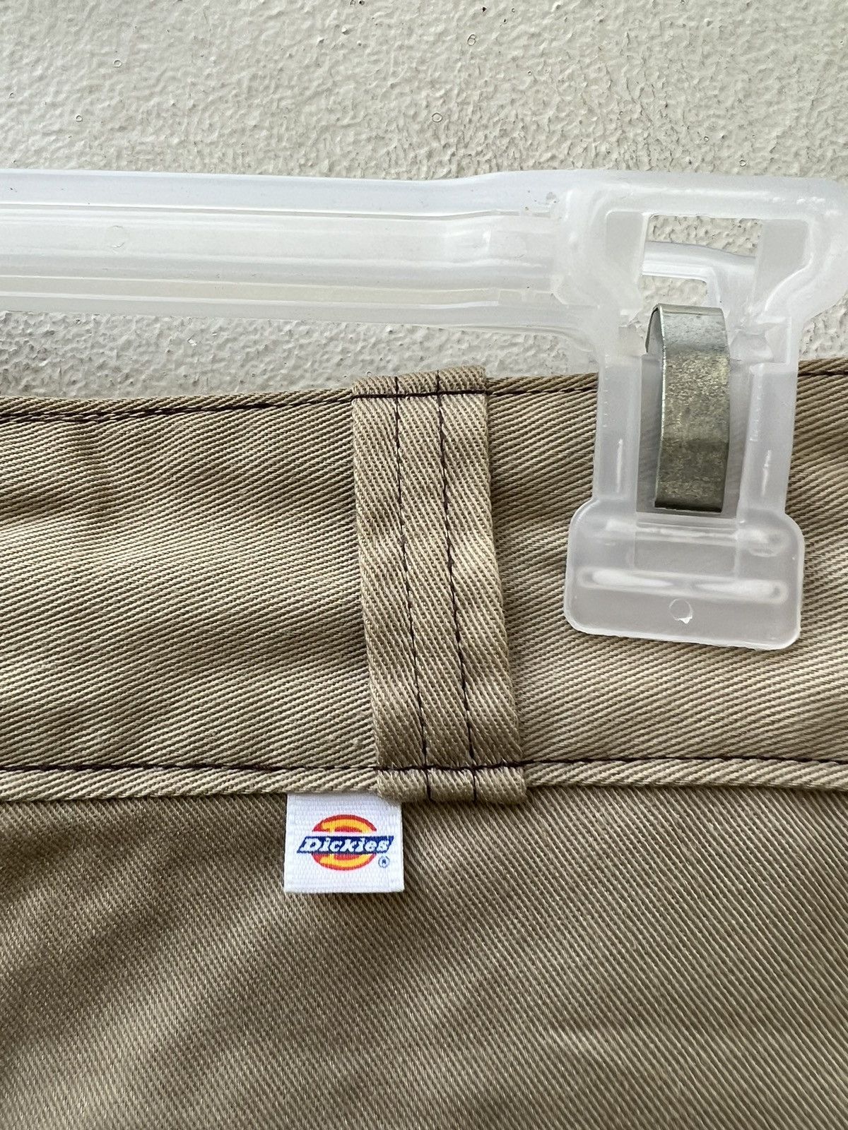 Dickies Vintage 70s TALON Zipper Dickies Flare Khaki Trouser Pant Size US 30 / EU 46 - 20 Thumbnail