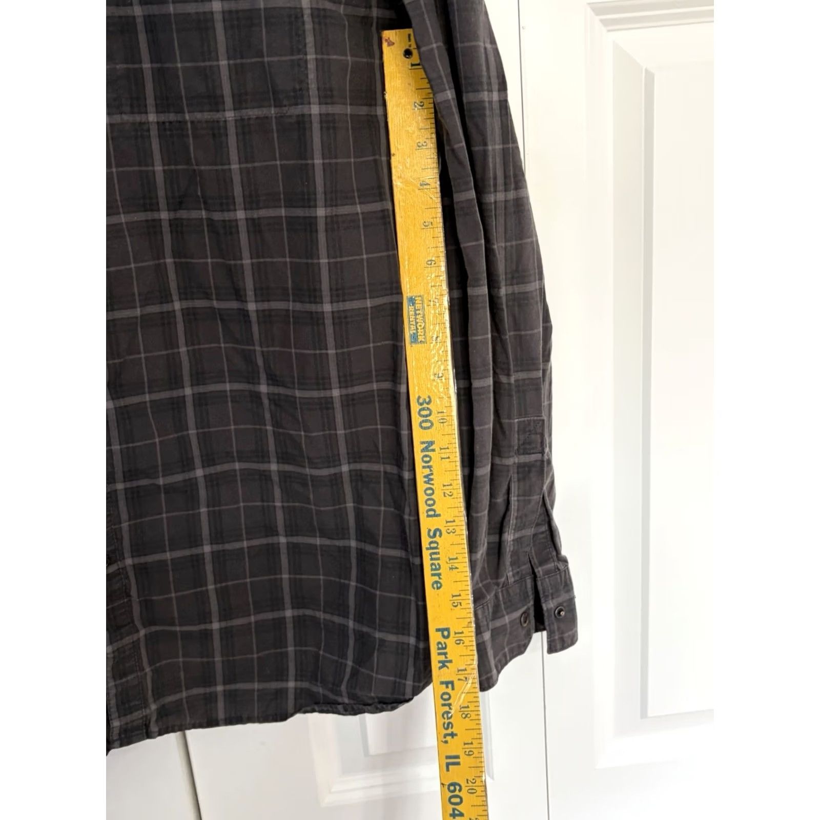 Vintage REI Co-op Mens Gray Plaid Flannel Shirt Button Up Long Sleeve sz XL Size US XL / EU 56 / 4 - 4 Thumbnail