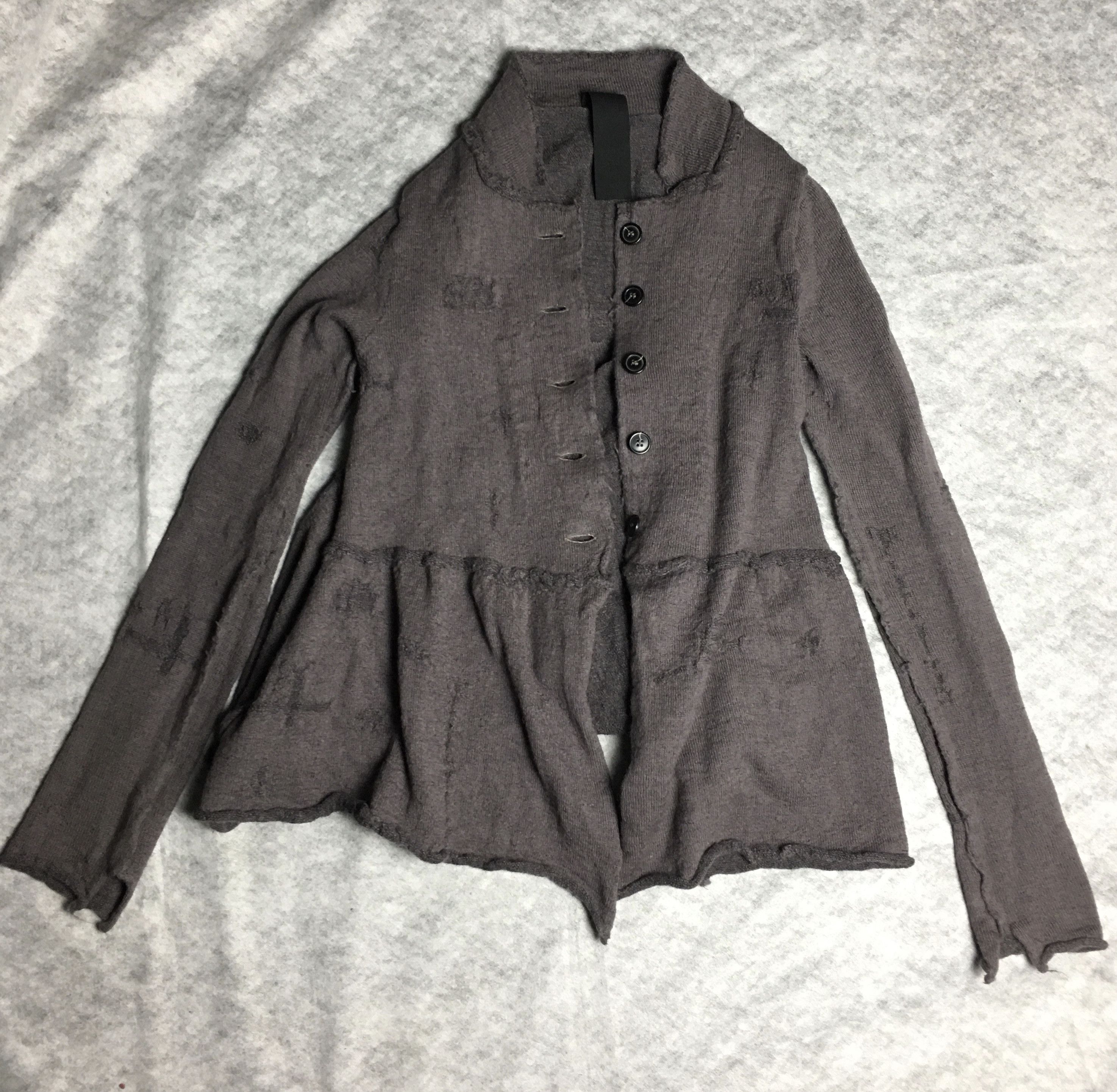 Rundholz Studio Rundholz Black Label Wool Jacket Cardigan Size XS Size XS / US 0-2 / IT 36-38 - 5 Thumbnail